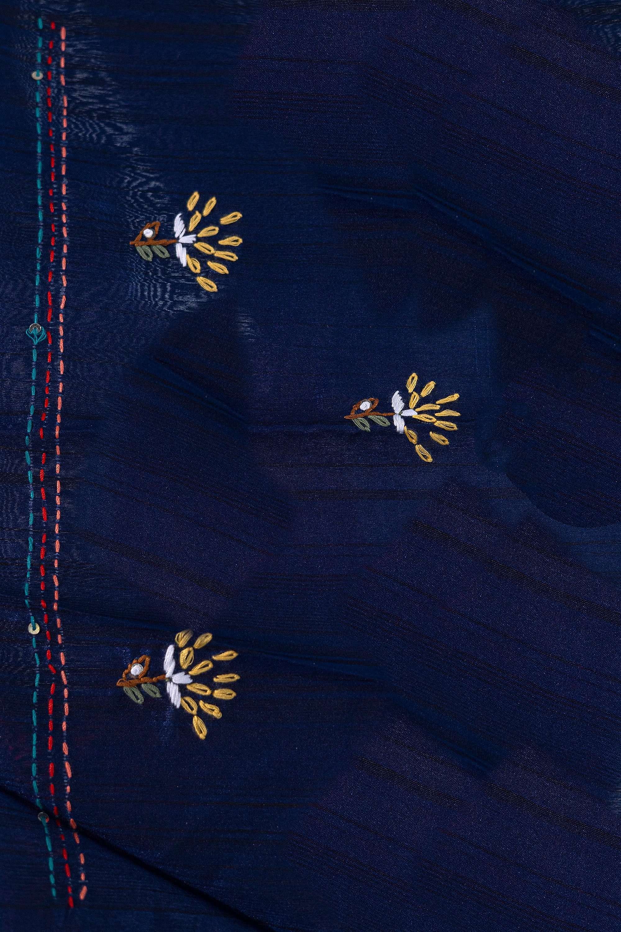 Semi Tussar Handwork