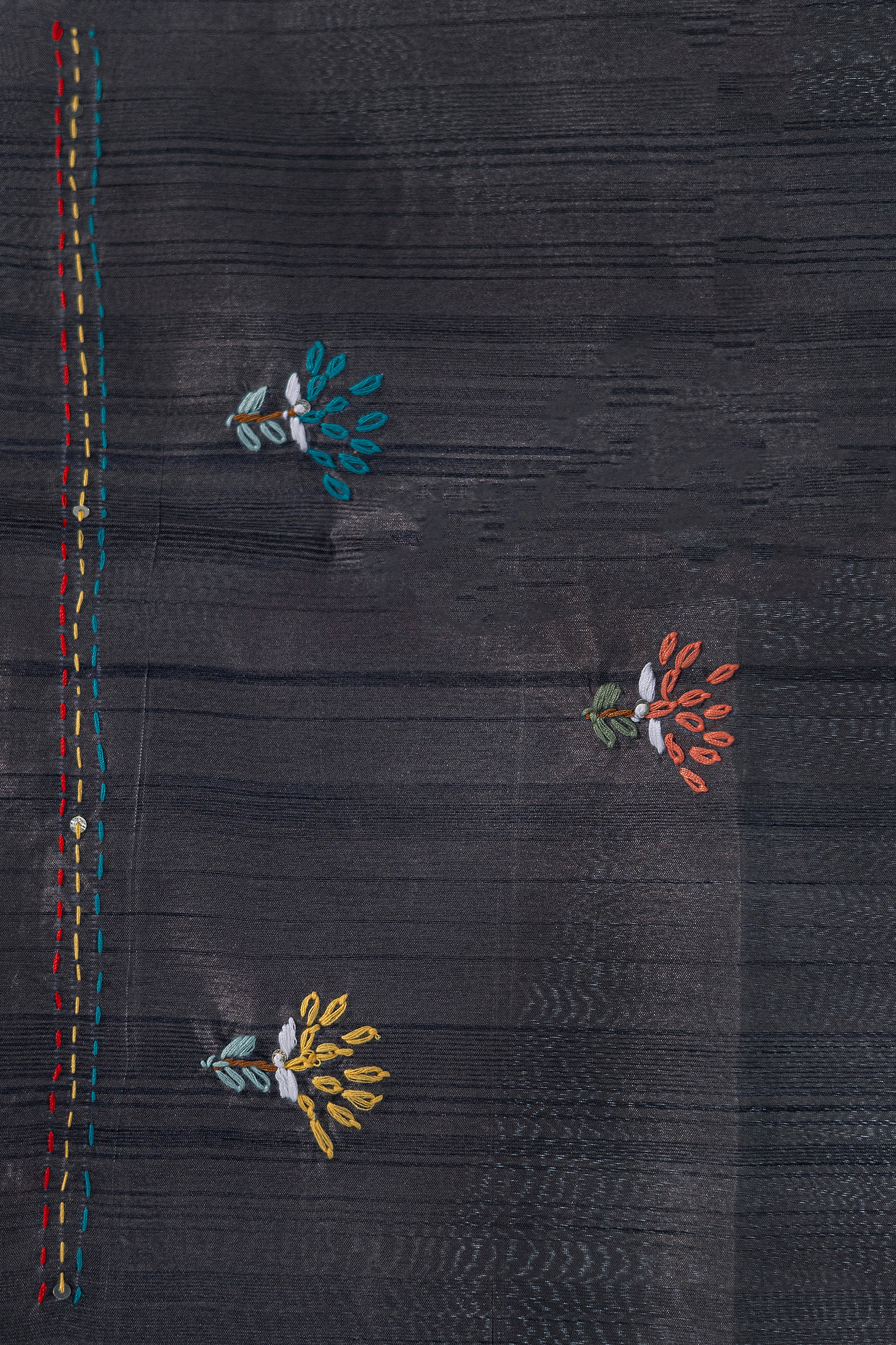 Semi Tussar Handwork