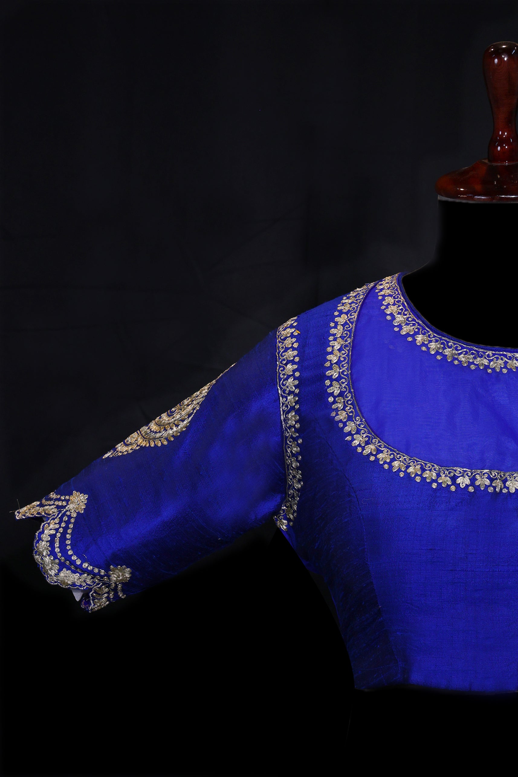 Raw Silk Pitazari Work