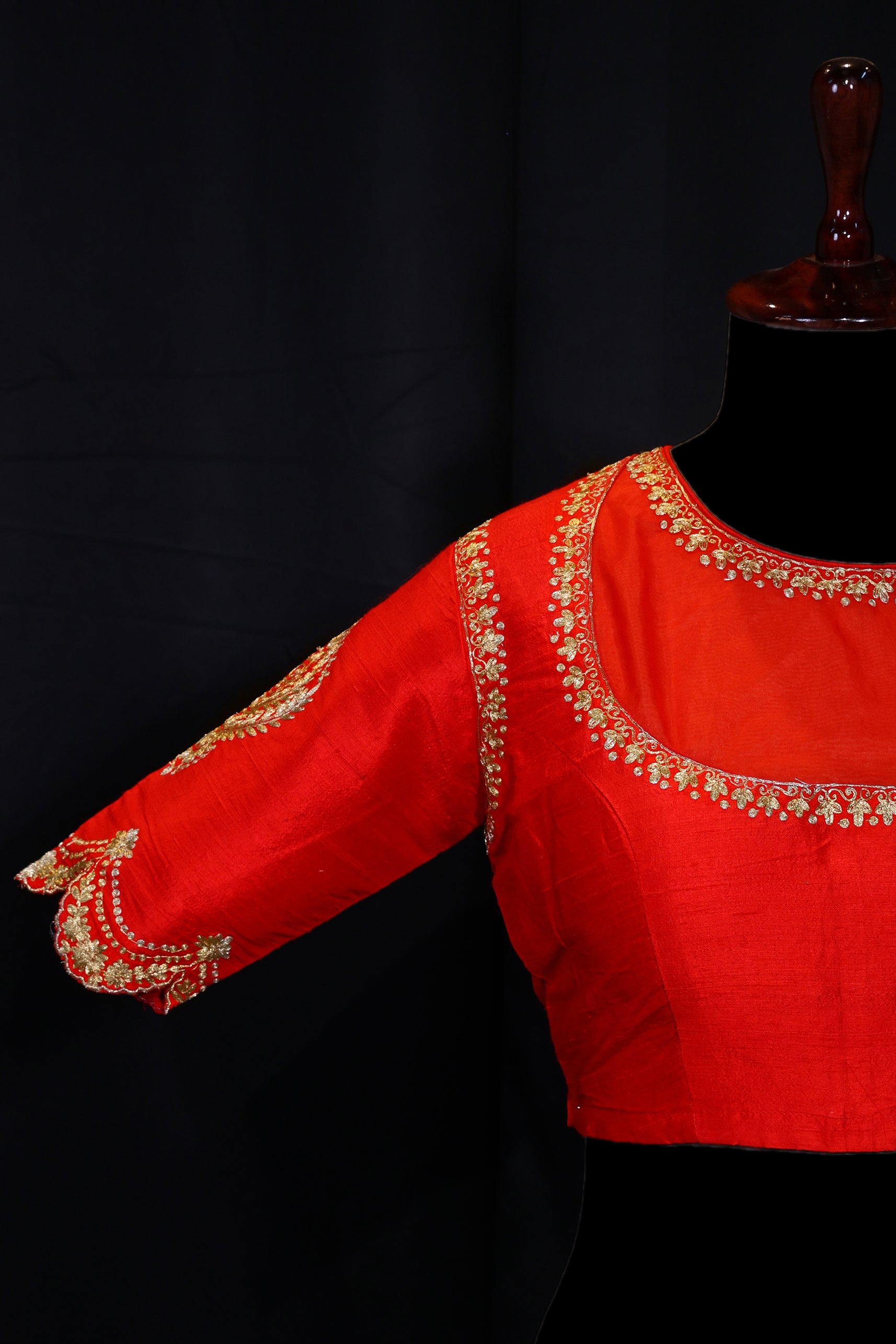 Raw Silk Pitazari Work