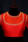 Raw Silk Pitazari Work