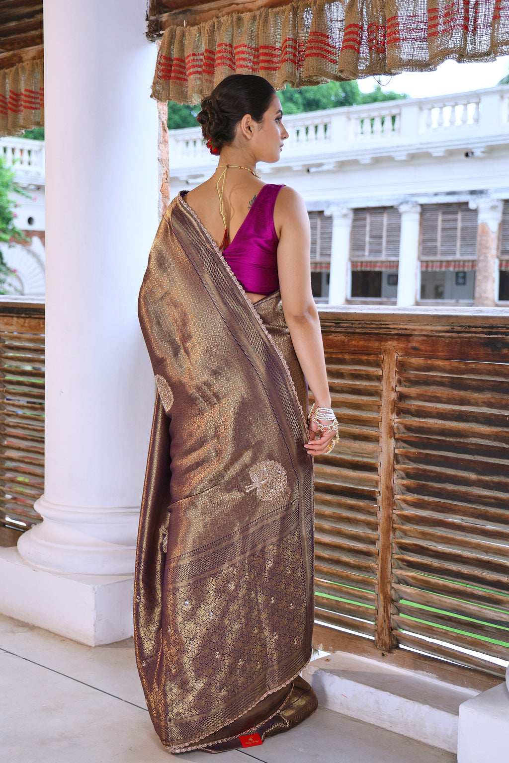 Exclusive Tissue Banarasi Zardosi Work