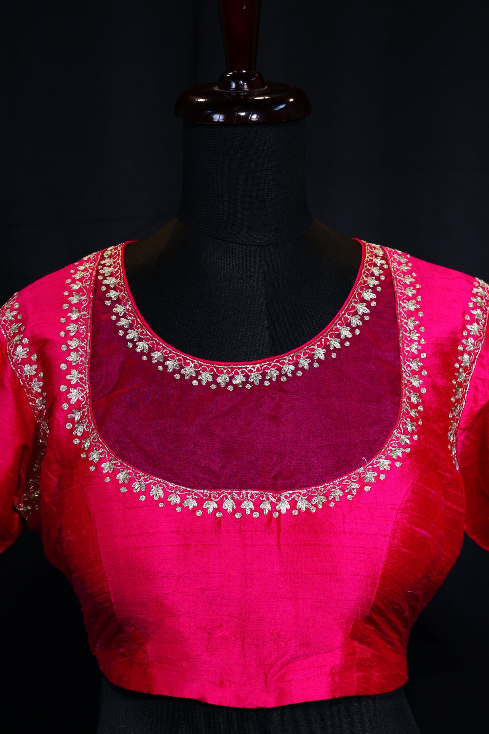 Raw Silk Pitazari Work