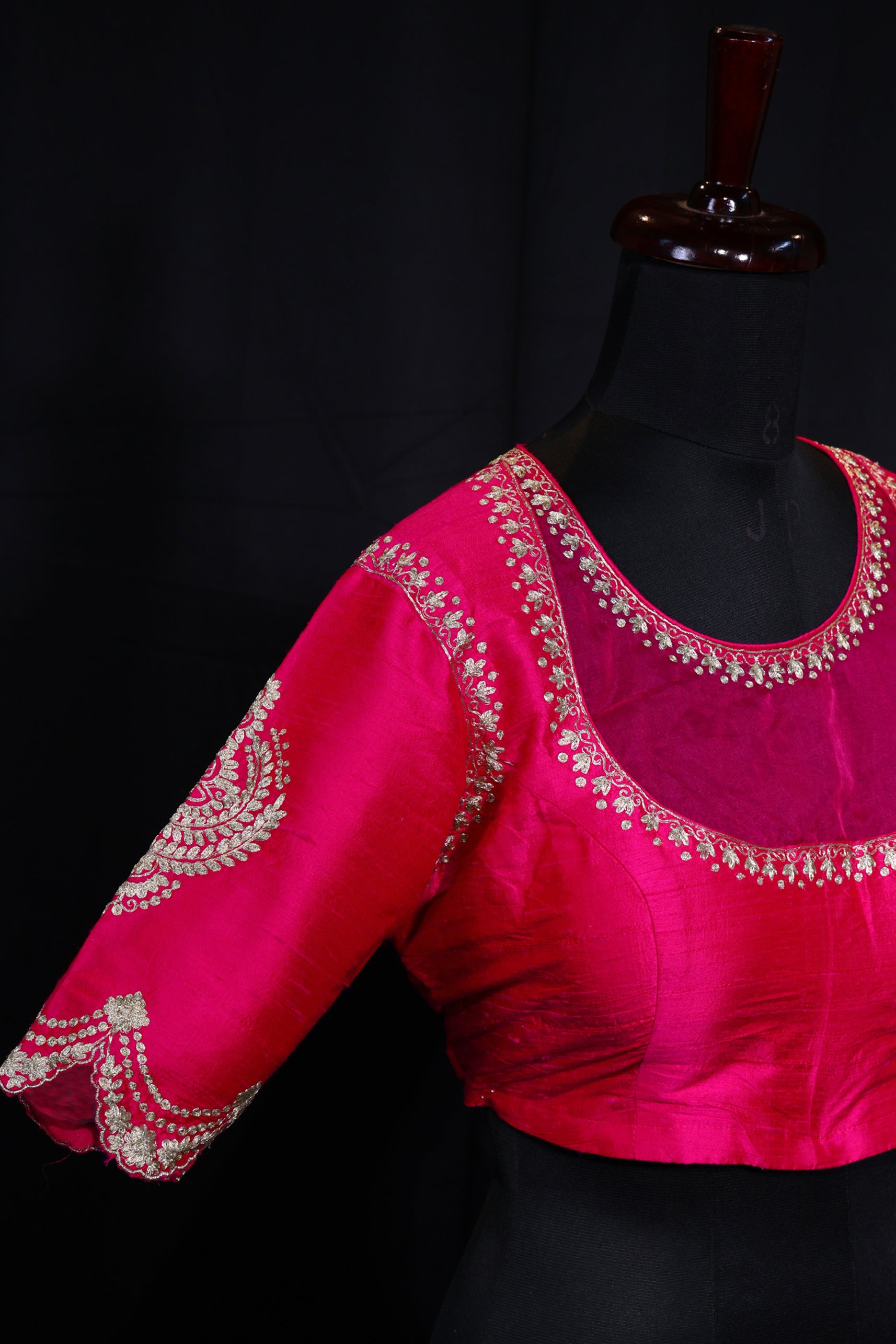 Raw Silk Pitazari Work