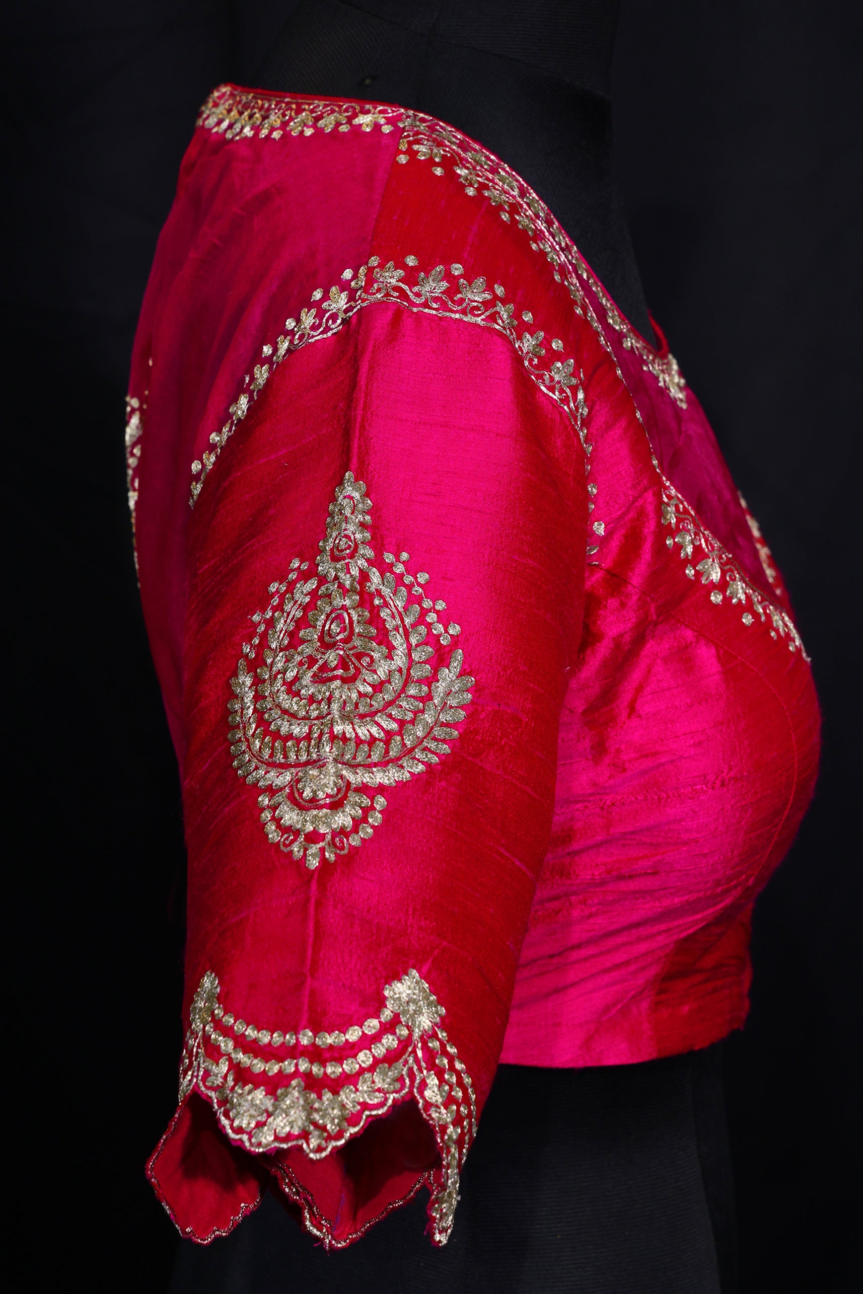 Raw Silk Pitazari Work