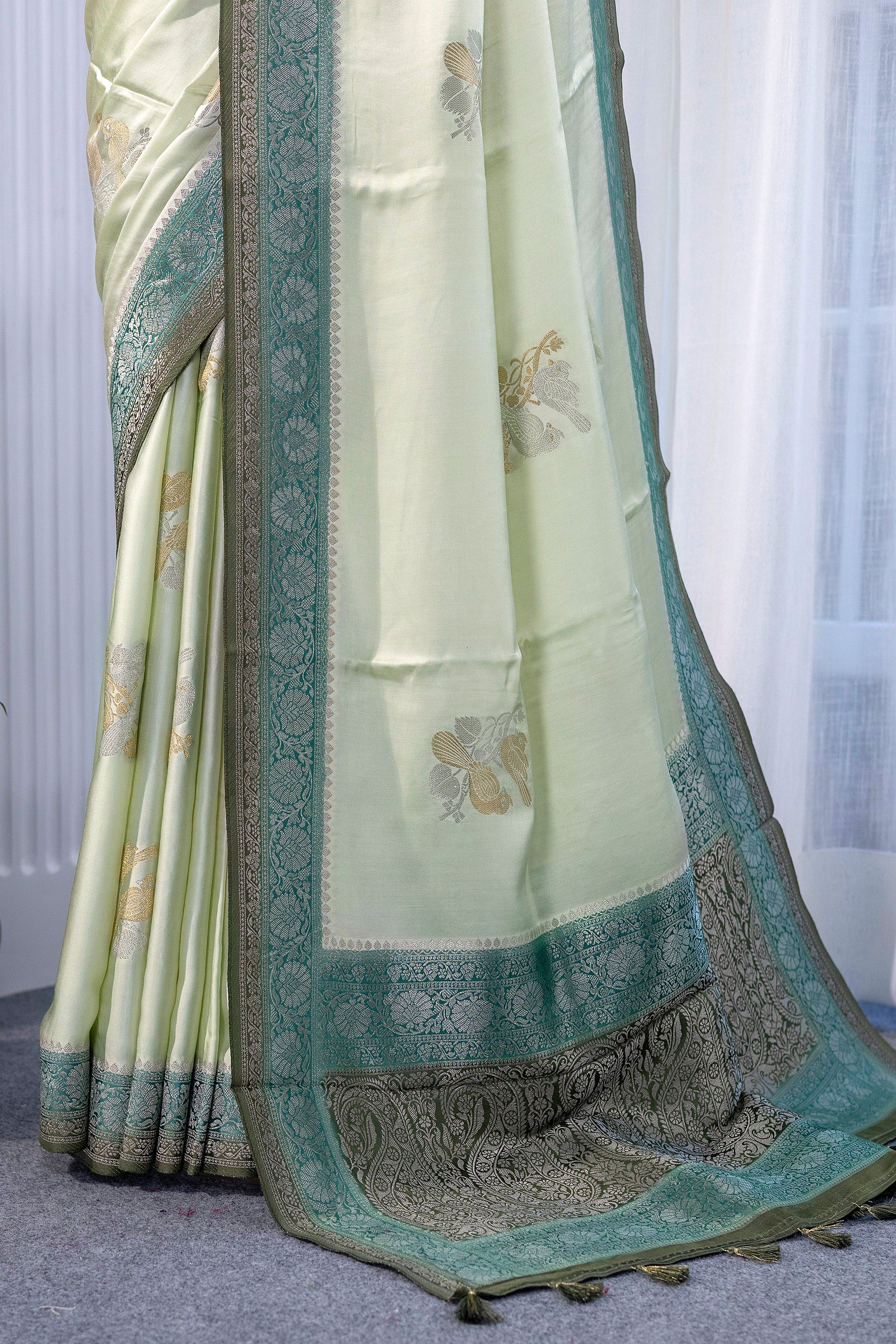 Semi Mashru Banarasi