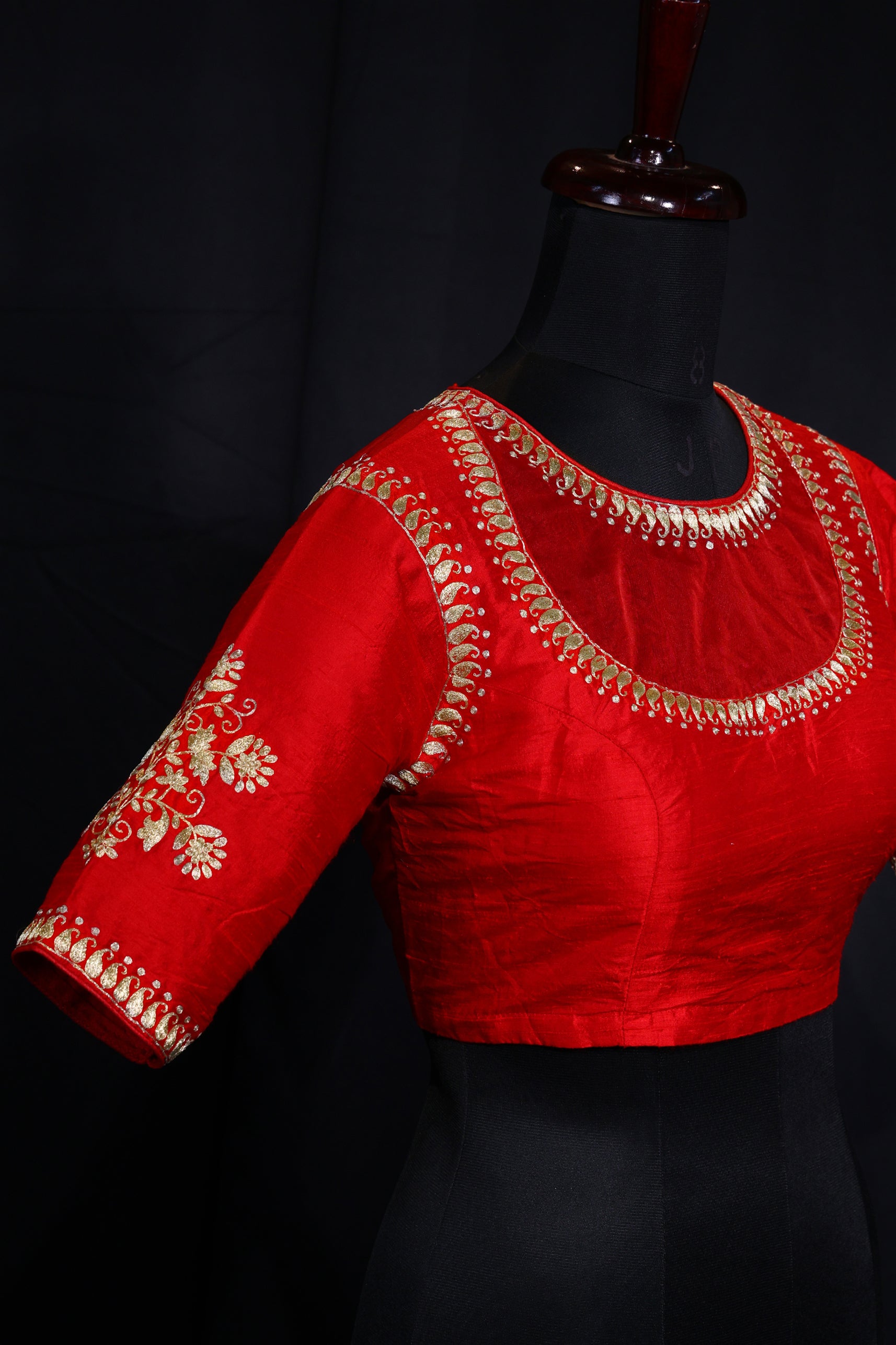 Raw Silk Pitazari Work