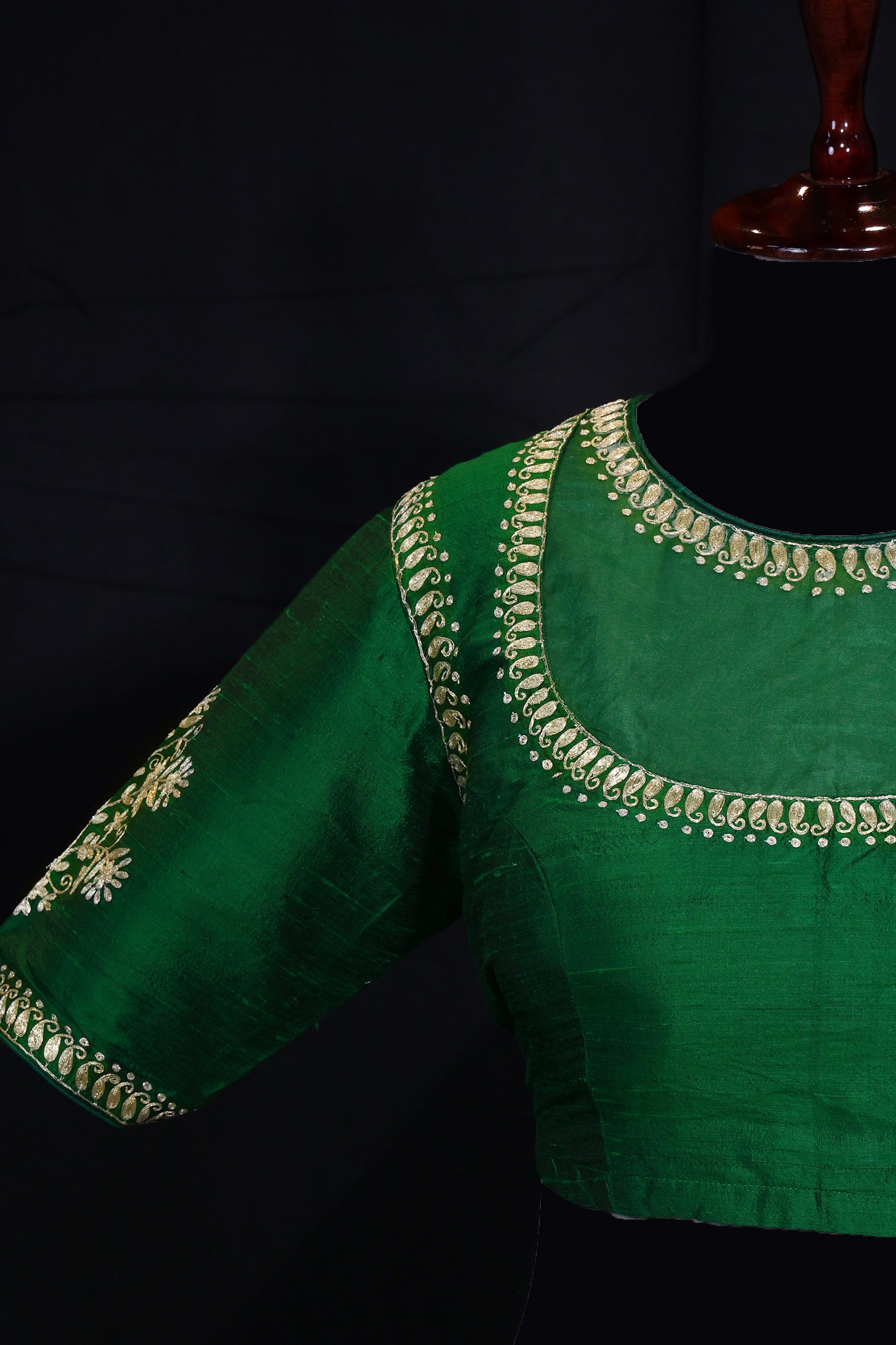 Raw Silk Pitazari Work