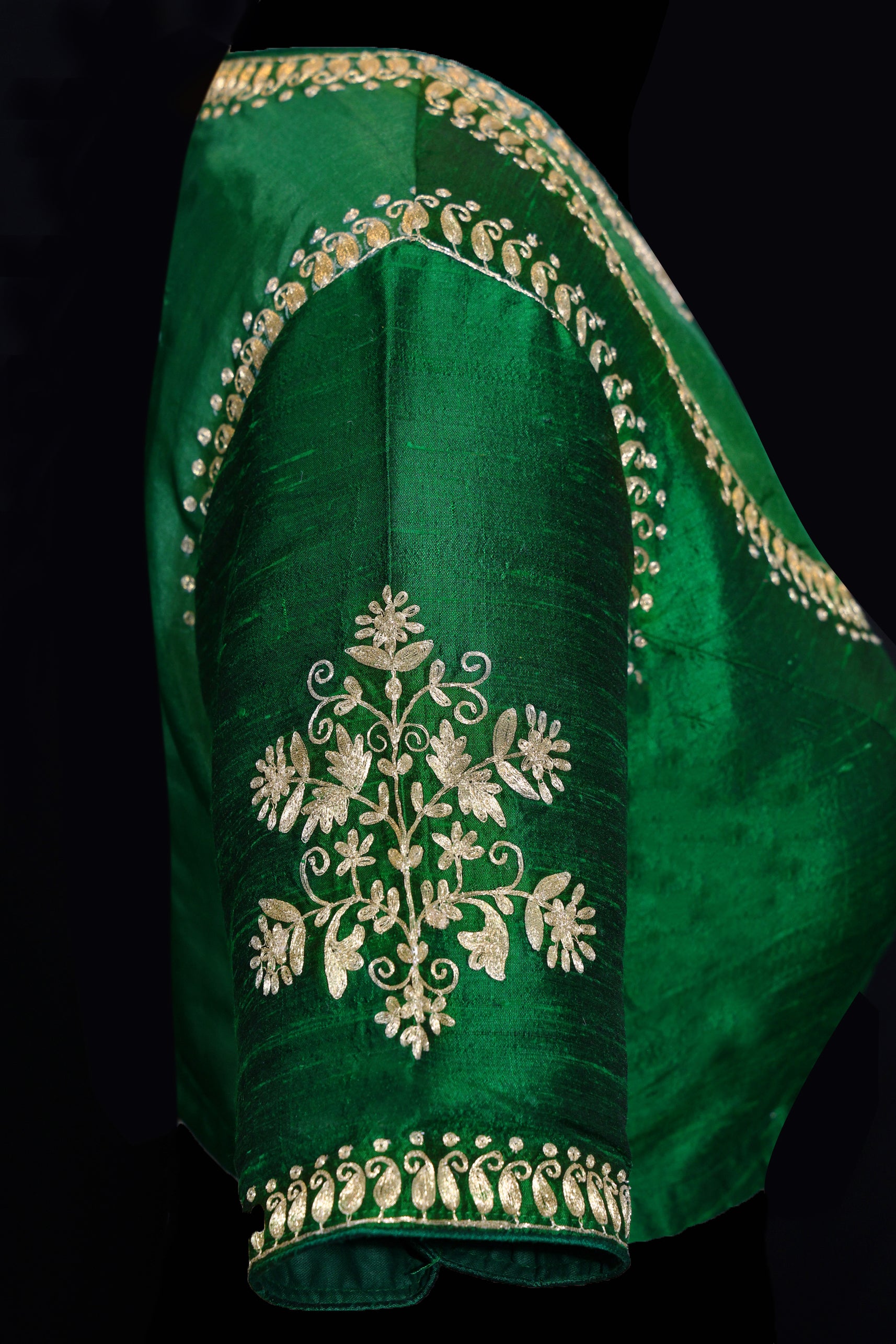 Raw Silk Pitazari Work