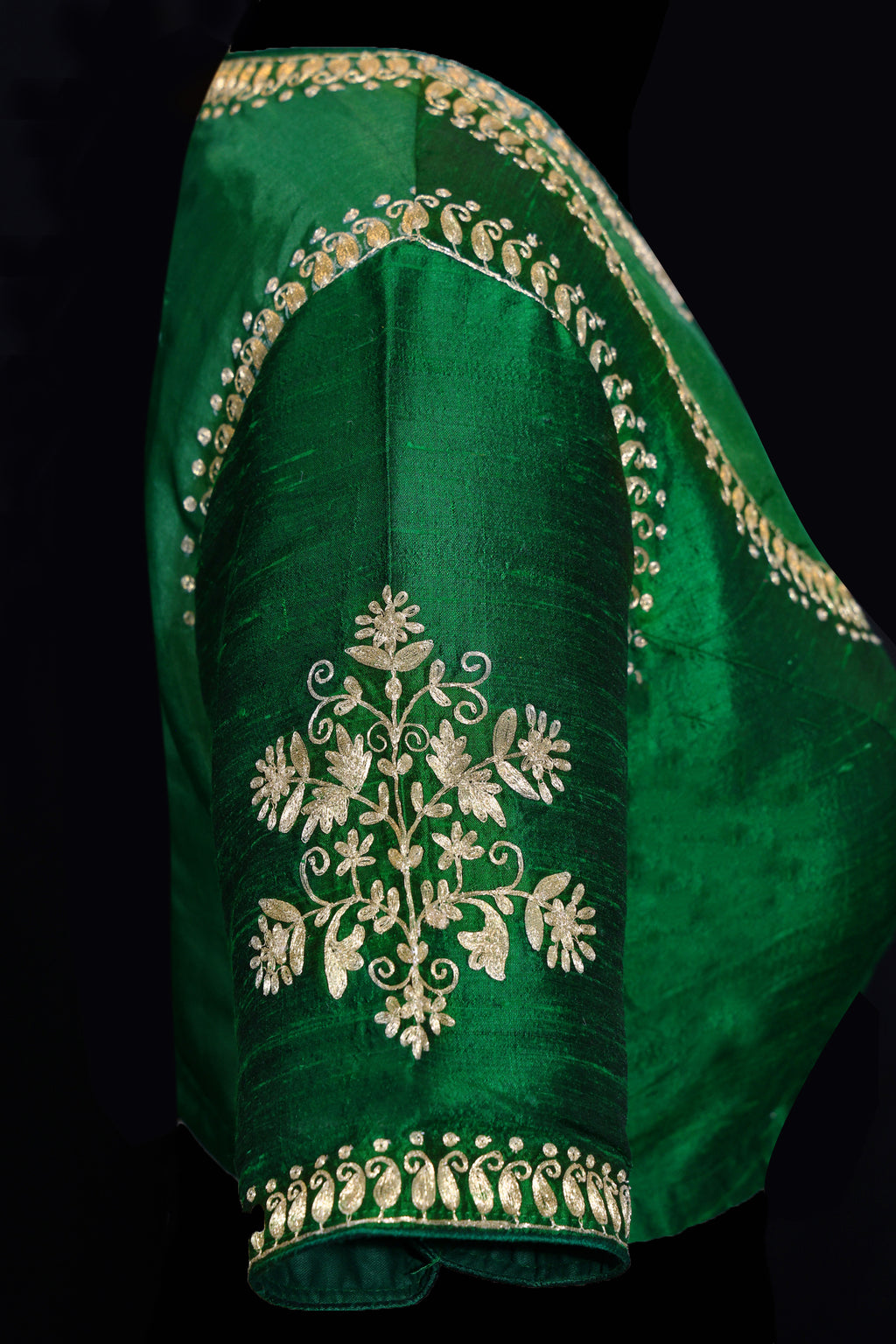 Raw Silk Pitazari Work