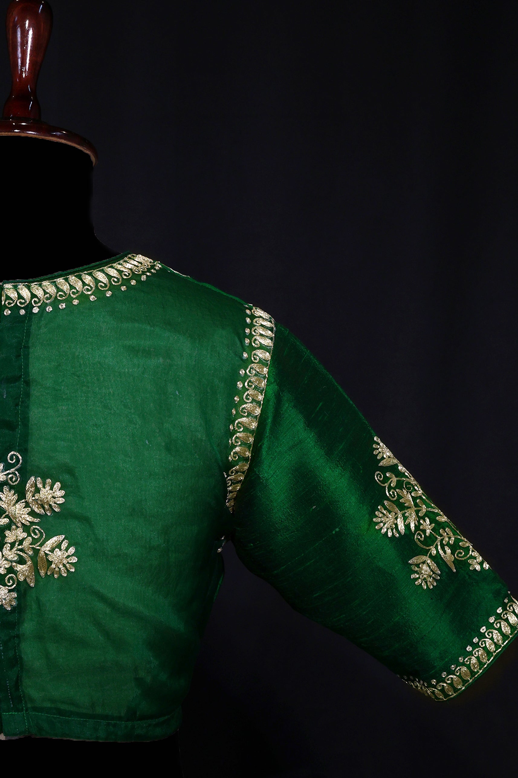 Raw Silk Pitazari Work