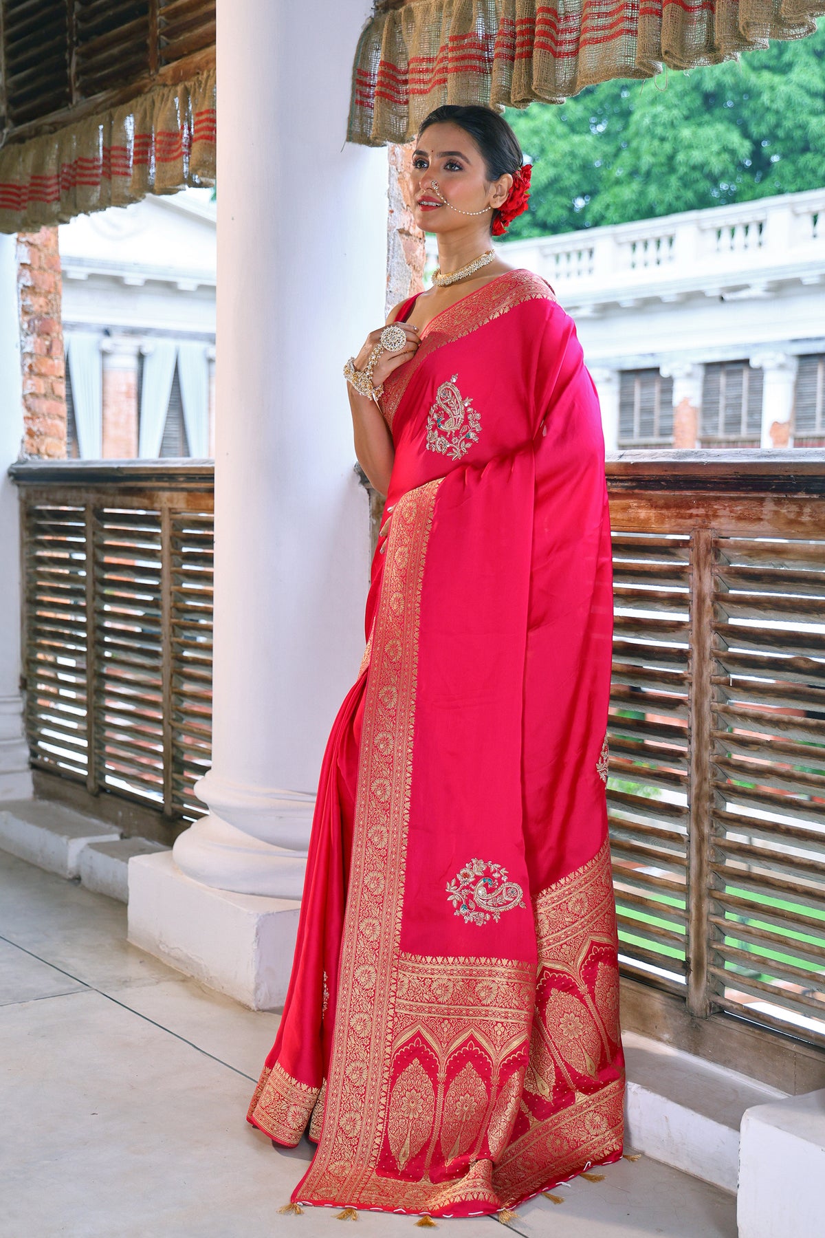 Satin Zardosi Work