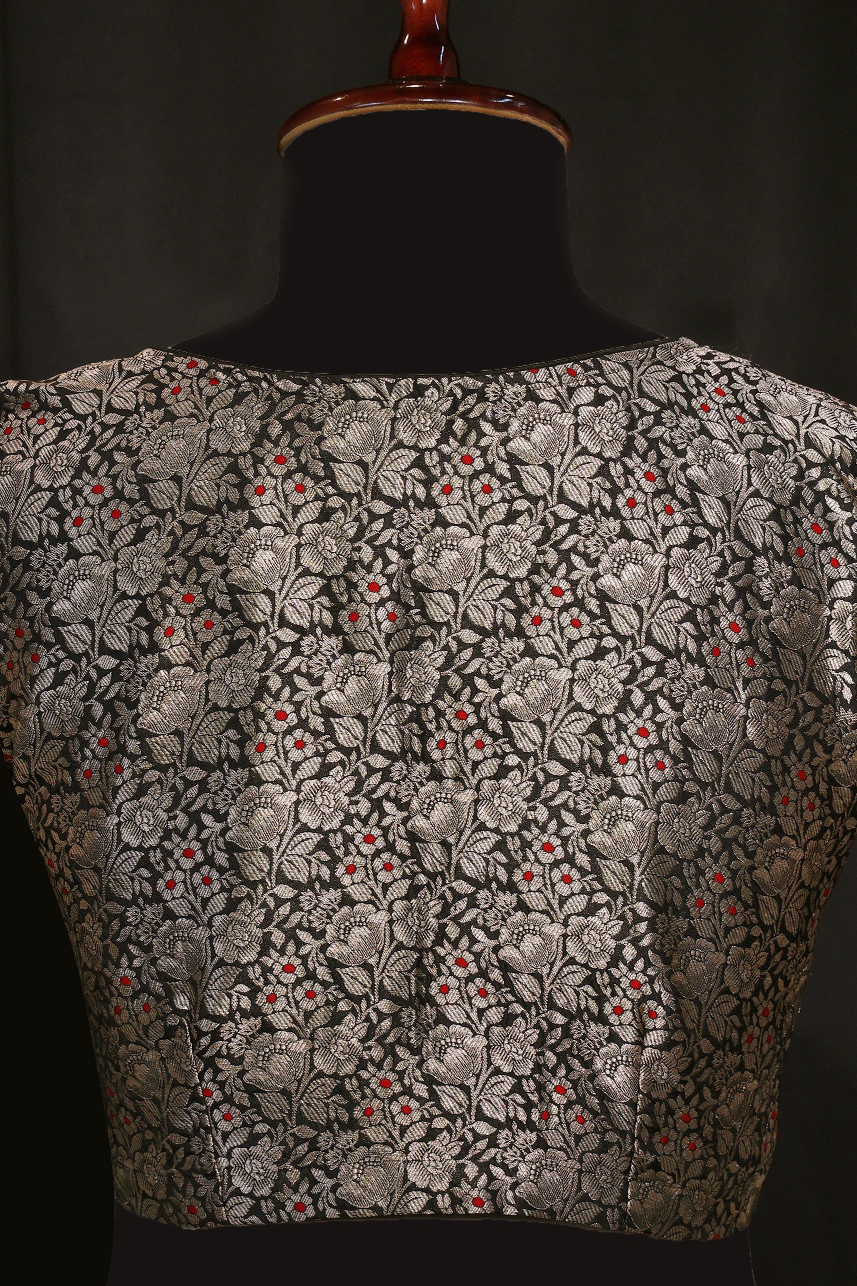 Katan Silk Brocade Blouse
