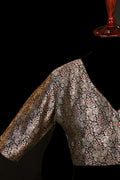 Katan Silk Brocade Blouse