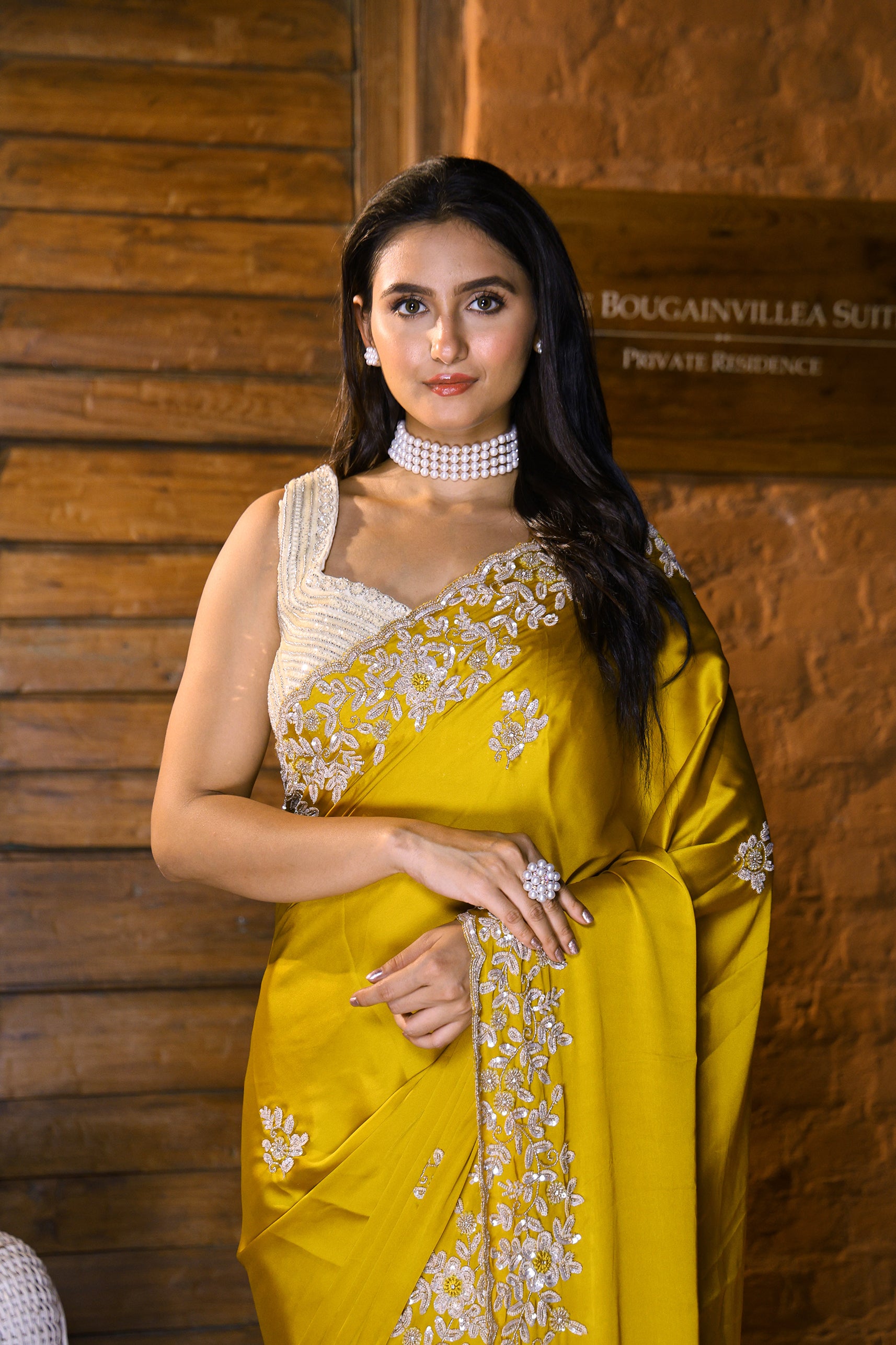 Satin Zardosi Work