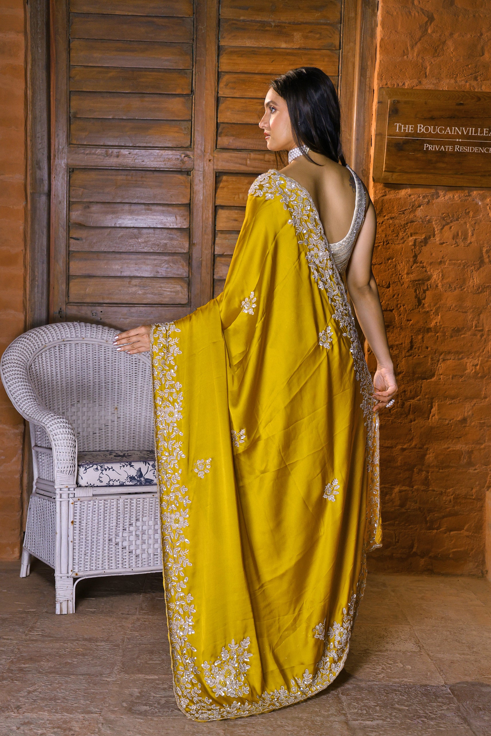 Satin Zardosi Work
