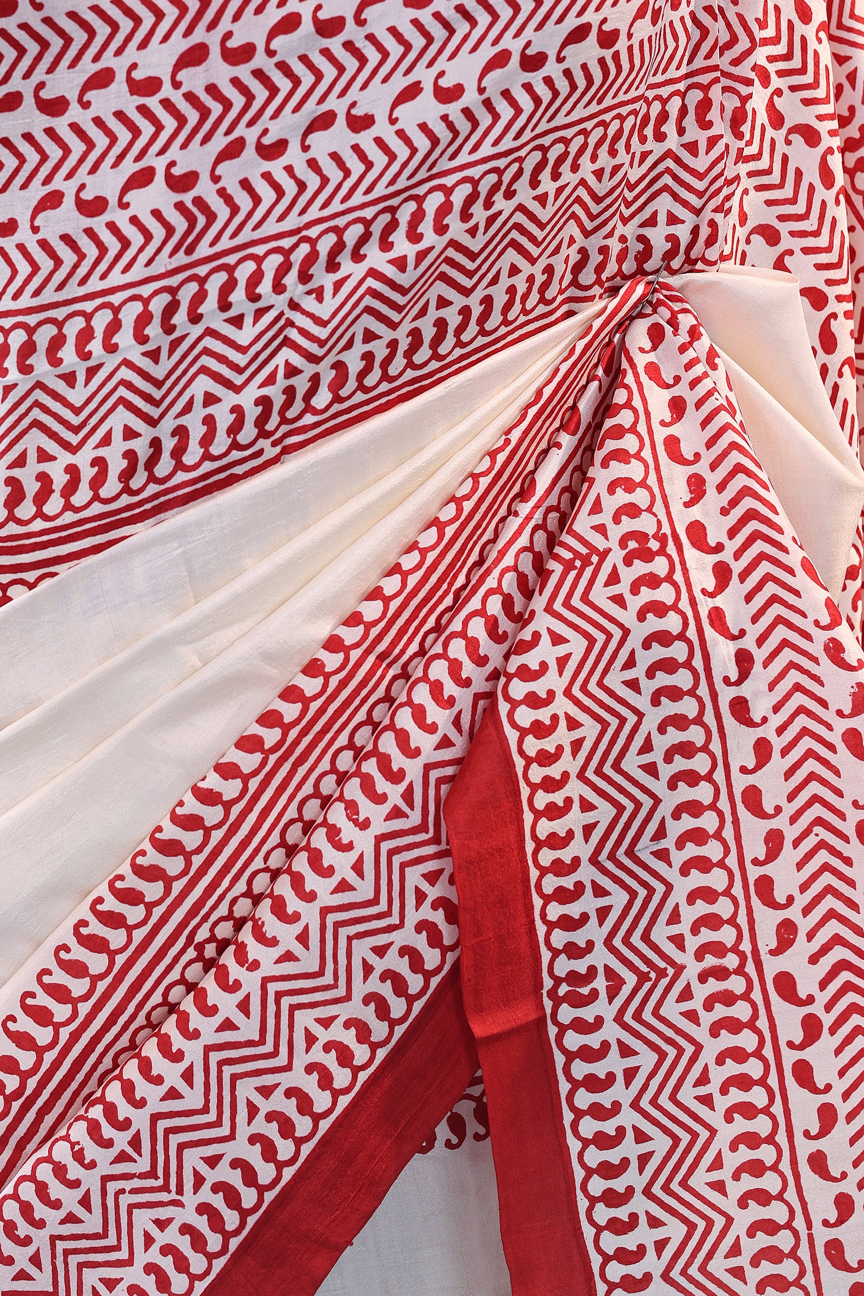 Katan Silk Block Print