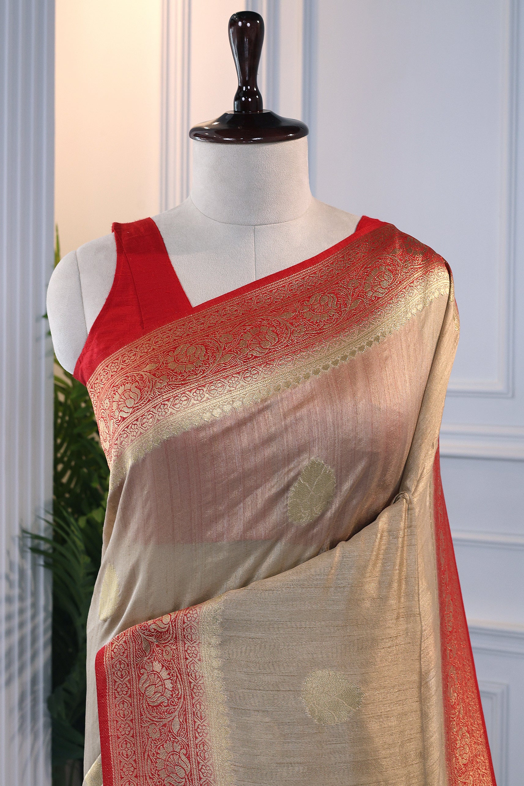 Semi Tussar Banarasi