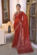 Chiffon Block Print