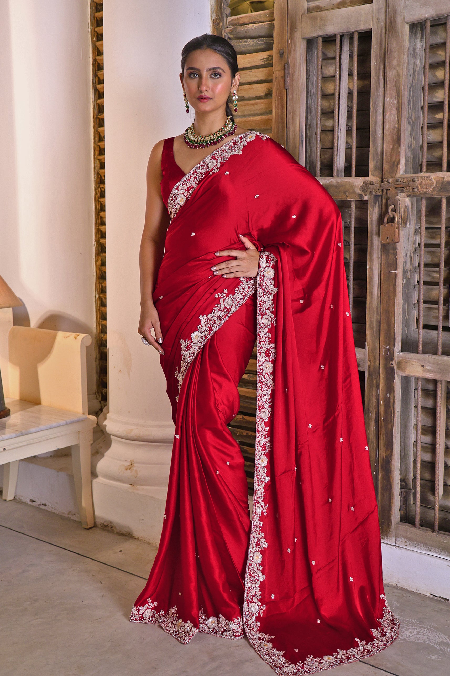 Satin Zardosi Work