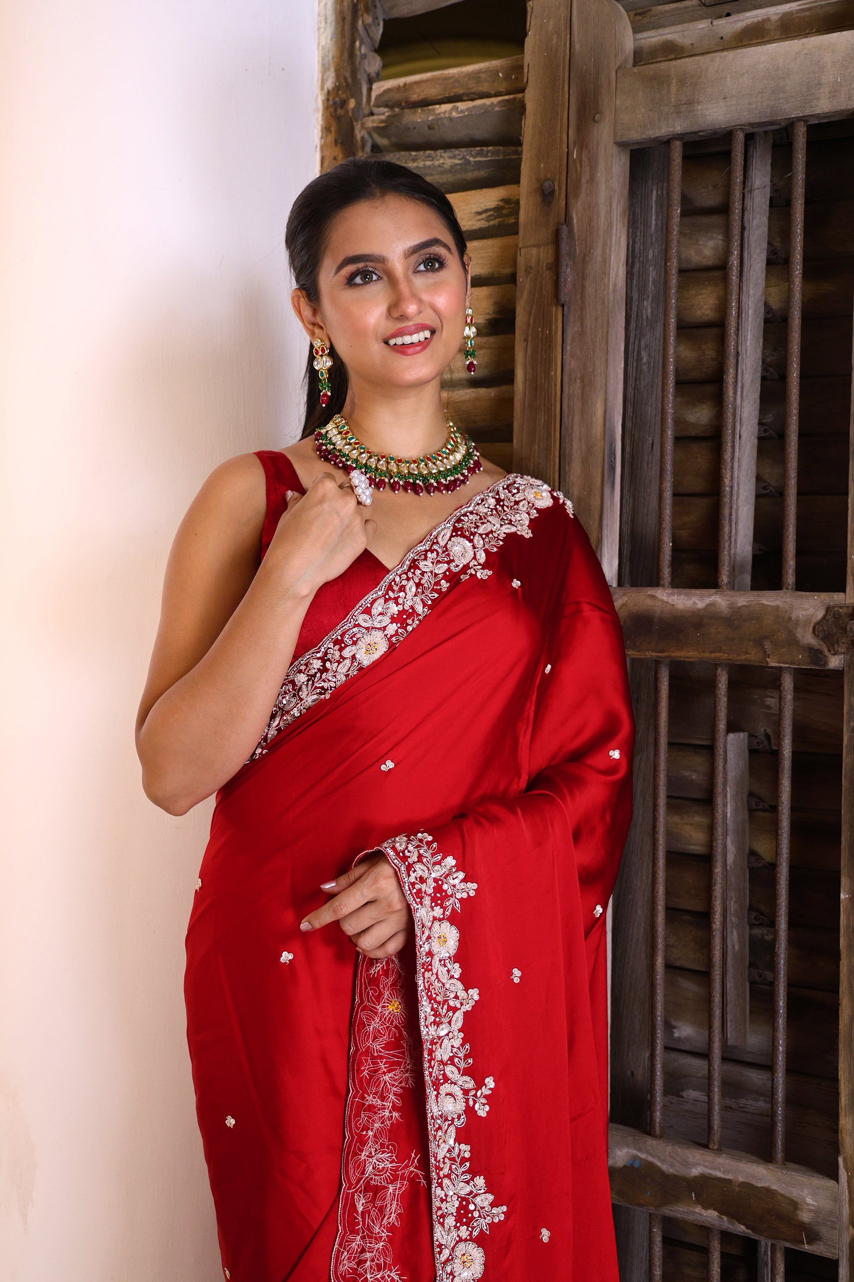 Satin Zardosi Work