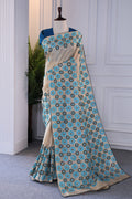Tussar Hand Embroidery