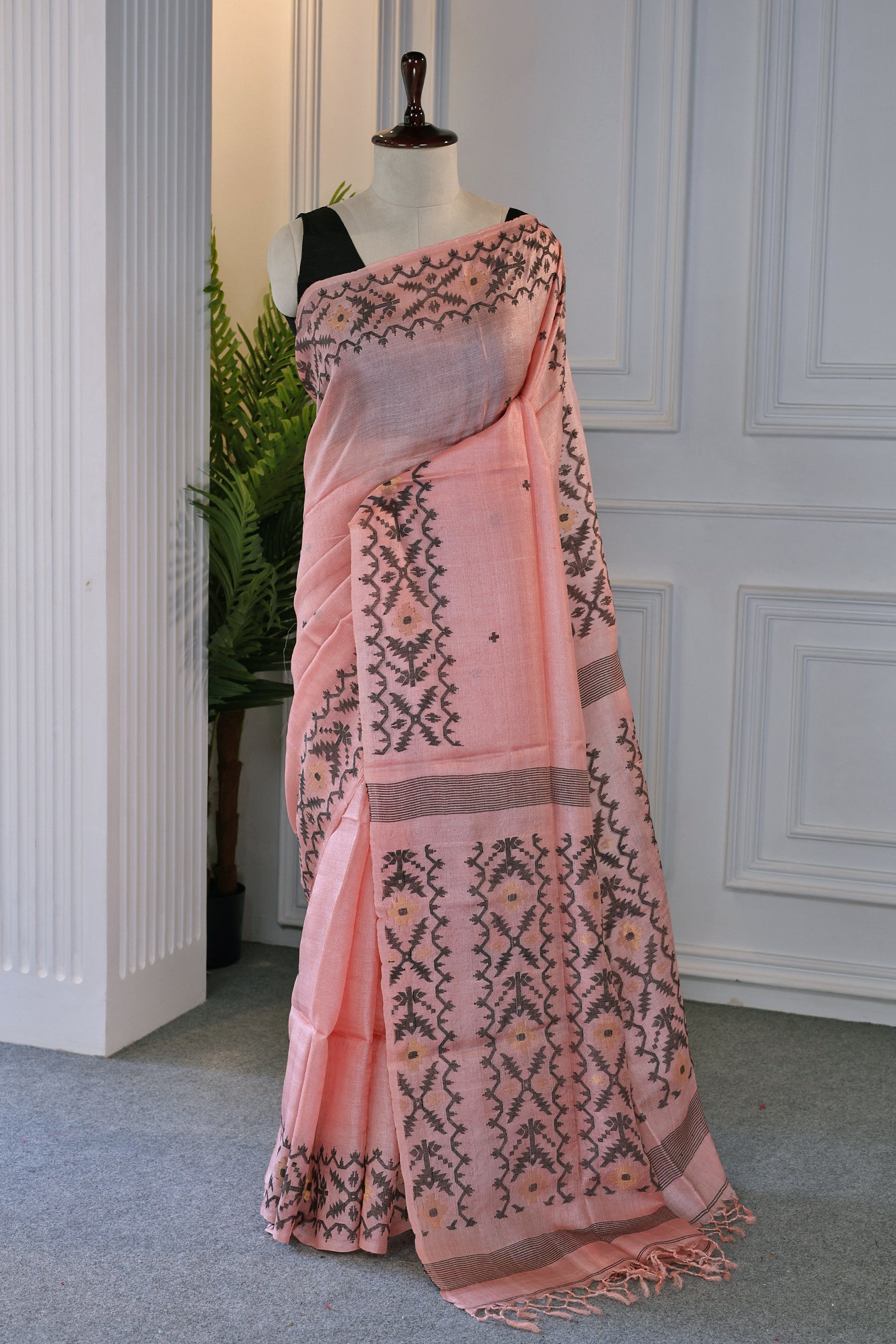 Tussar Jamdani