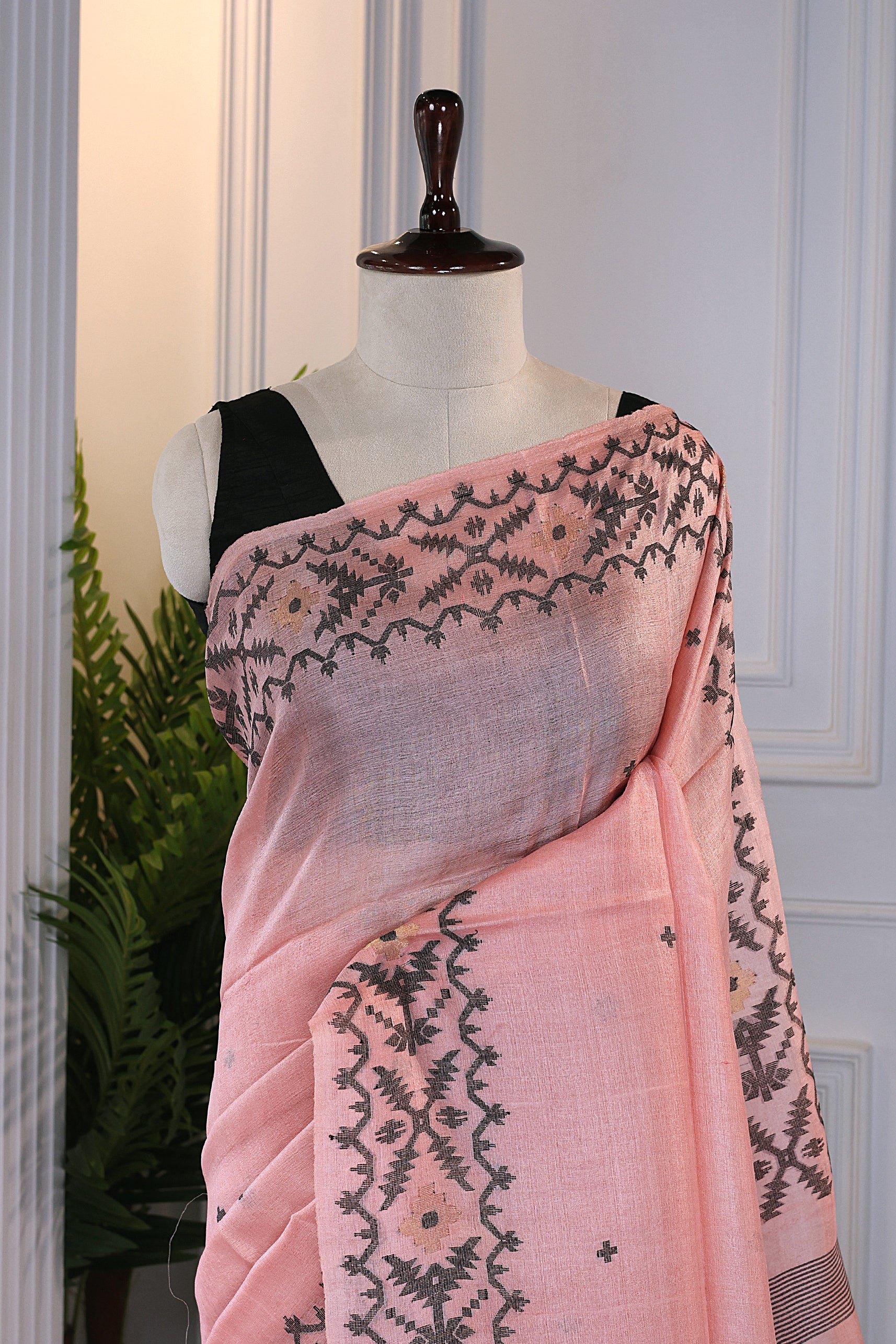 Tussar Jamdani