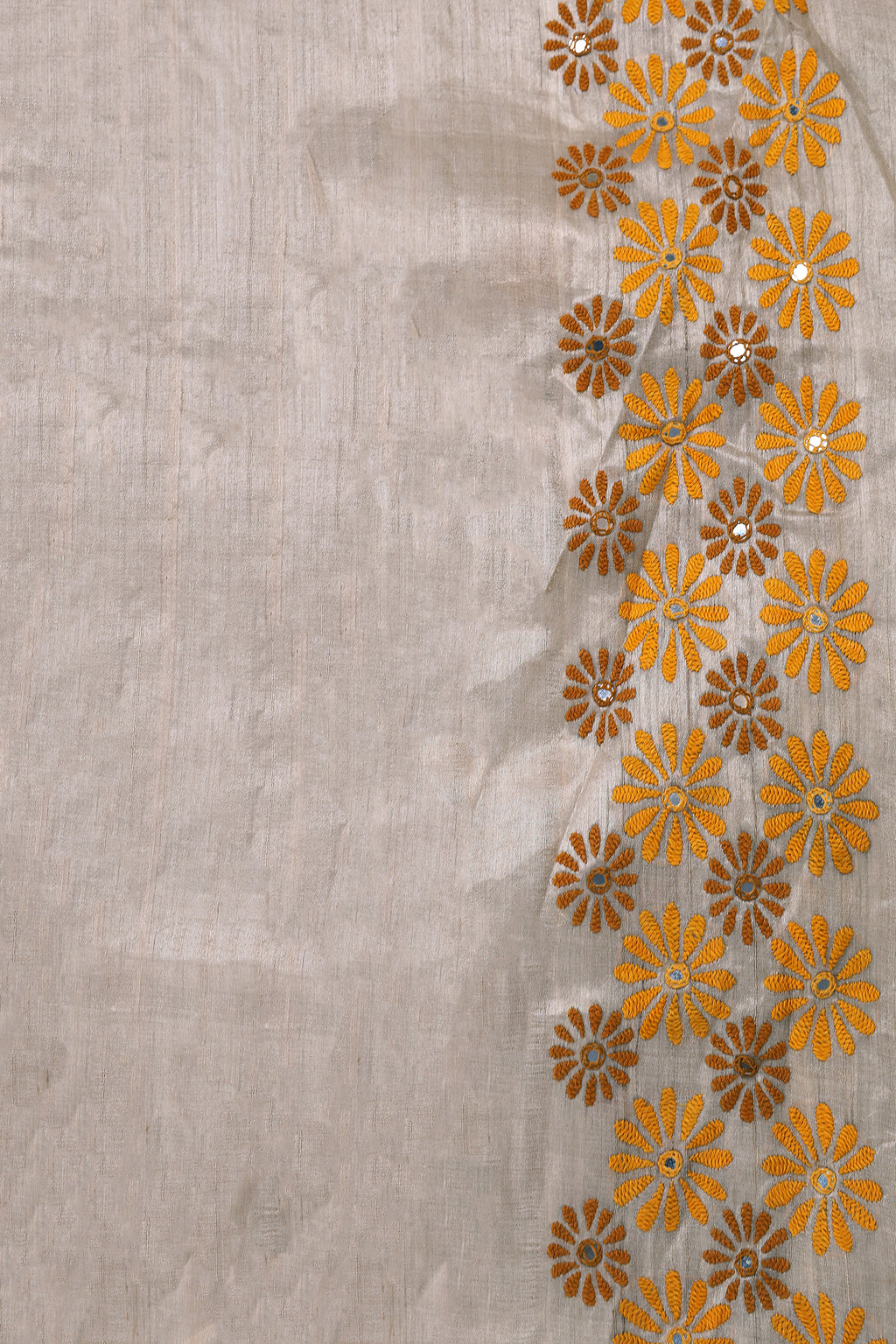 Tussar Hand Embroidery