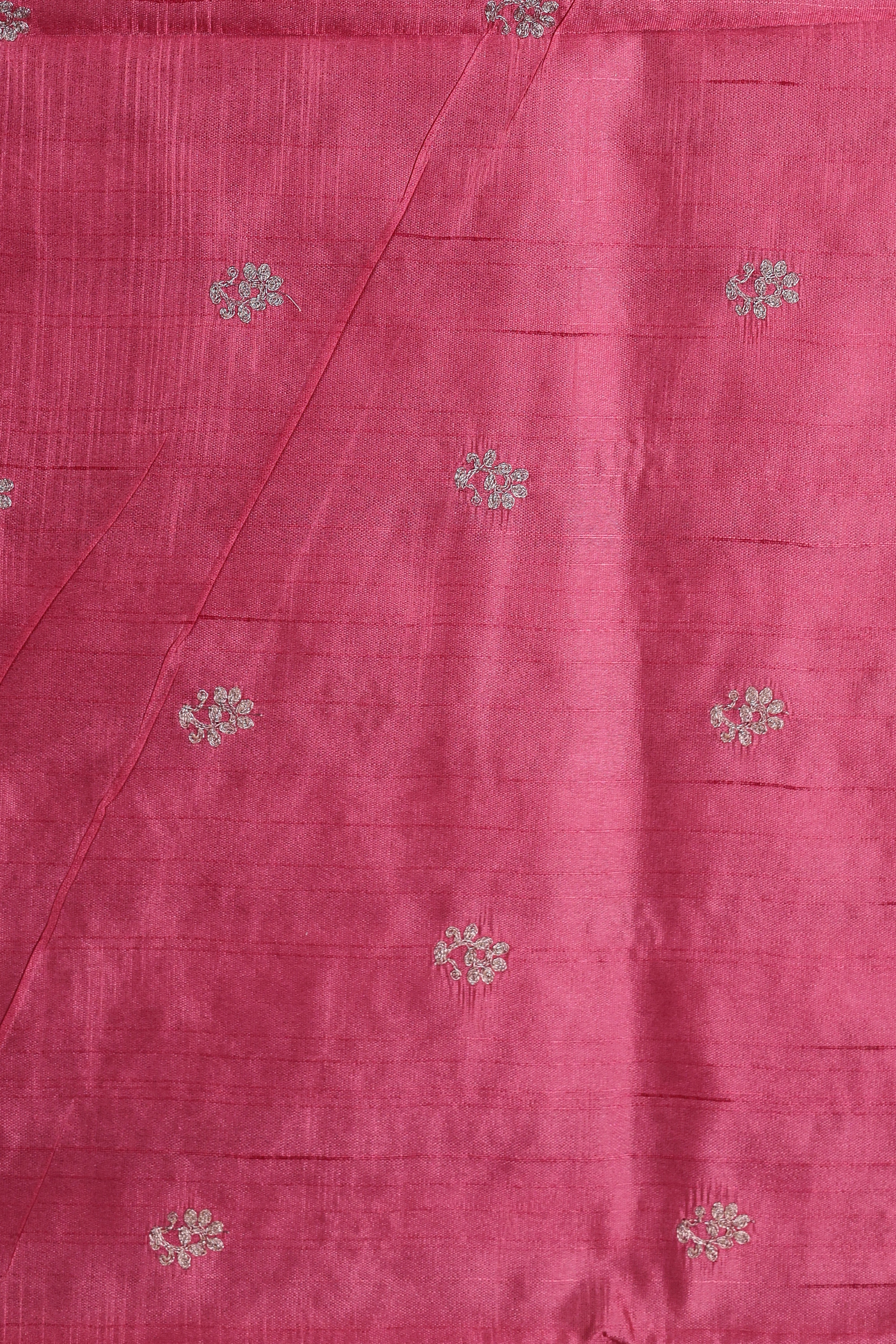 Semi Tussar Pita Zari Work