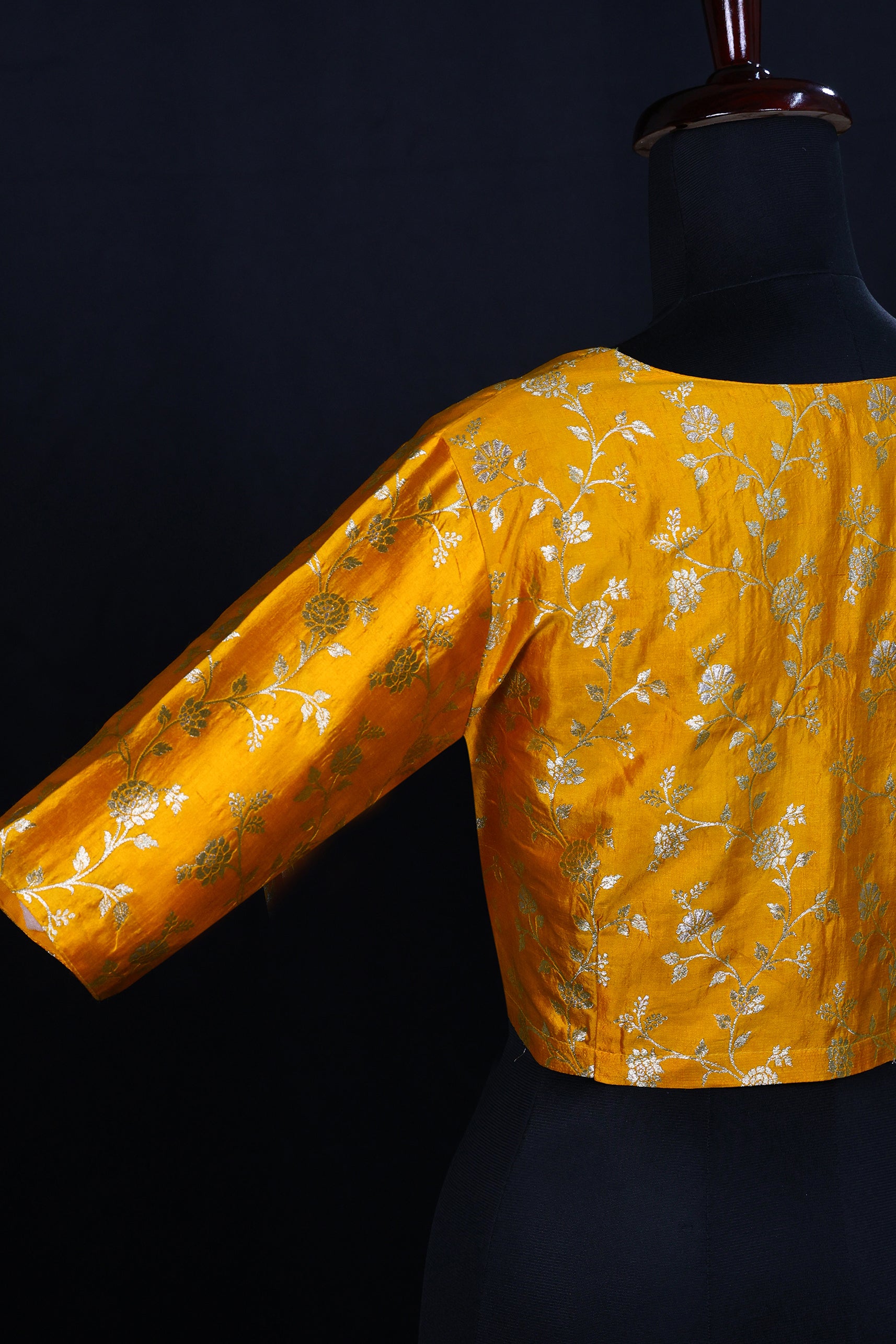 Jaal Katan Silk Blouse