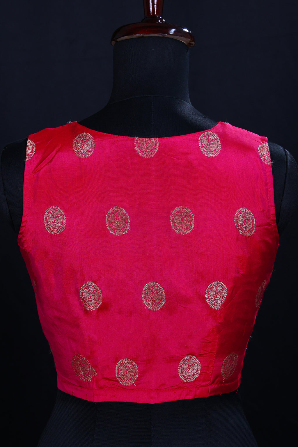 Kanjivaram Silk Sleeveless Blouse