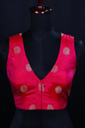 Kanjivaram Silk Sleeveless Blouse