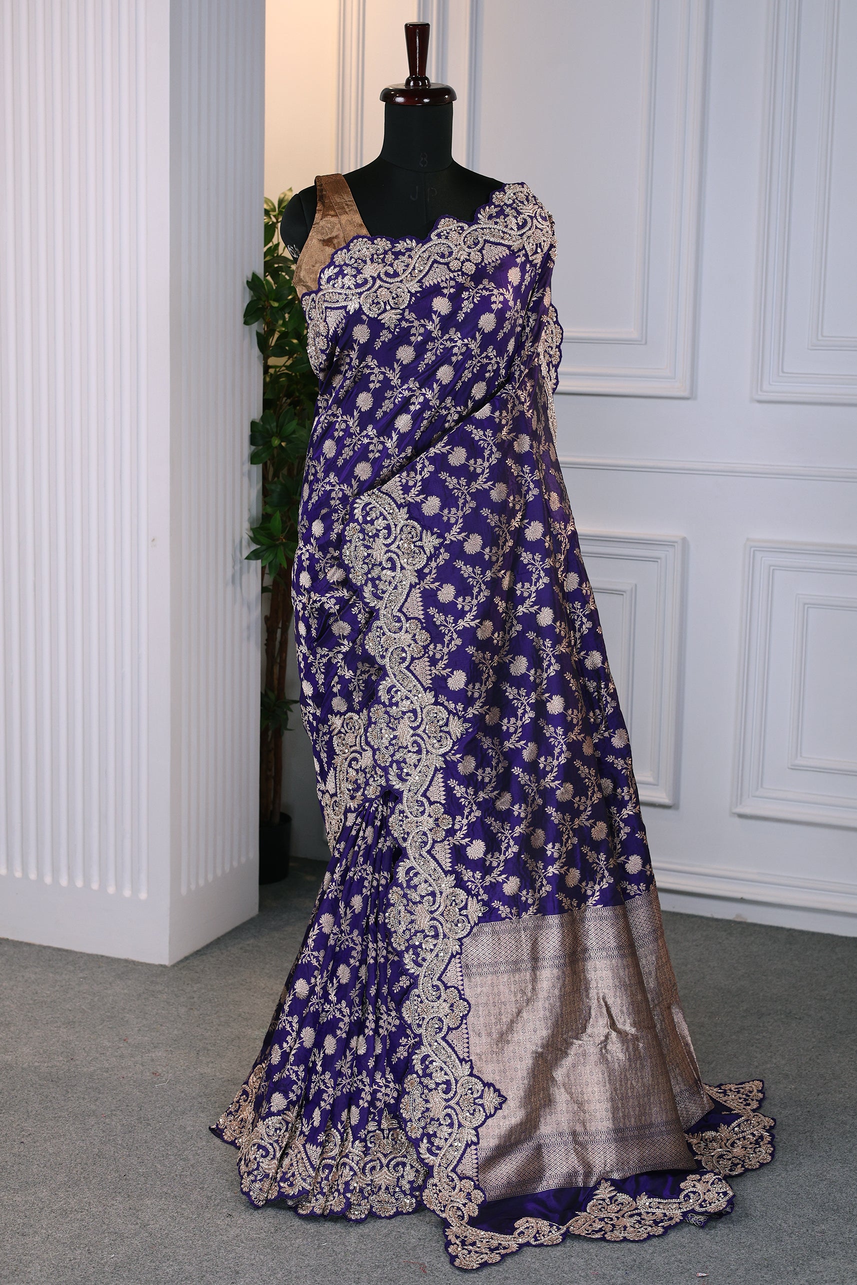 Exclusive Katan Zardosi Work