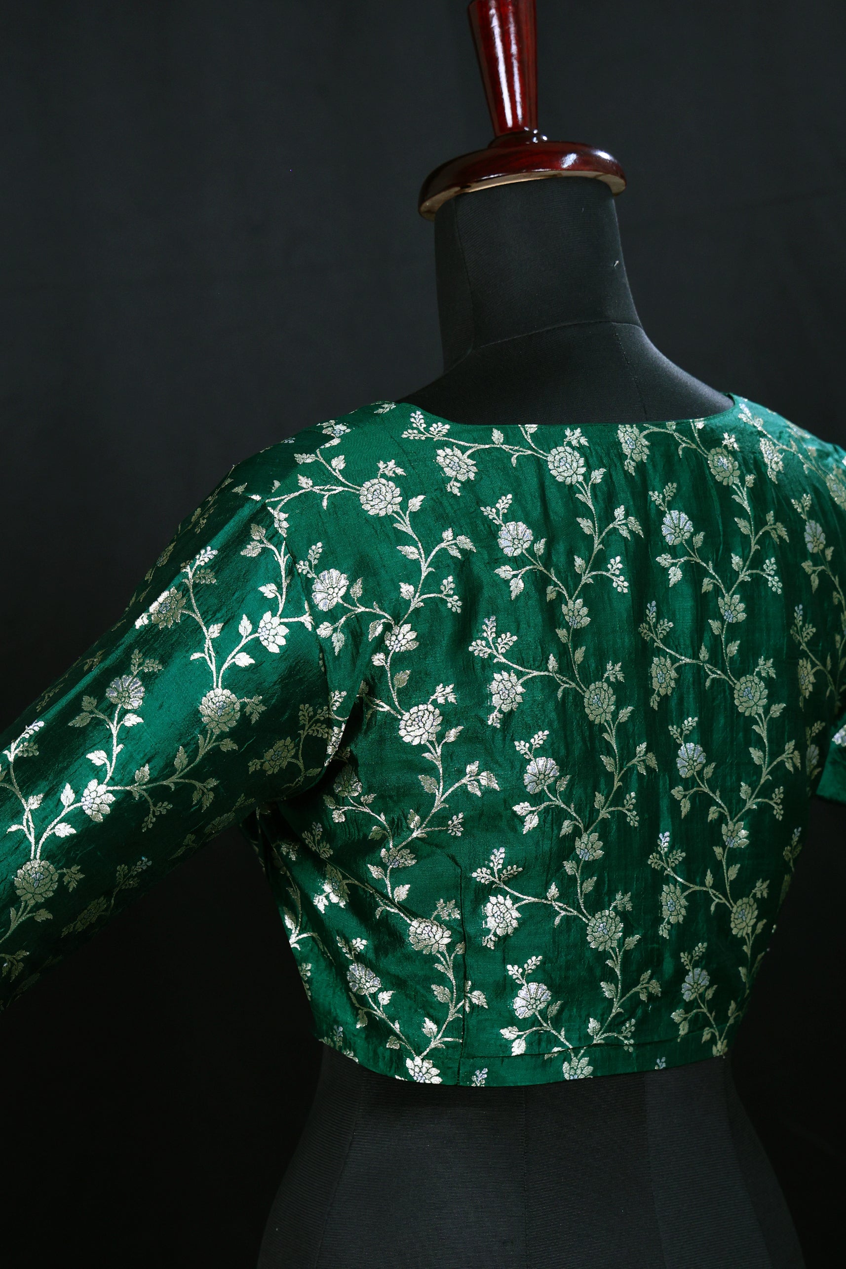 Jaal Katan Silk Blouse