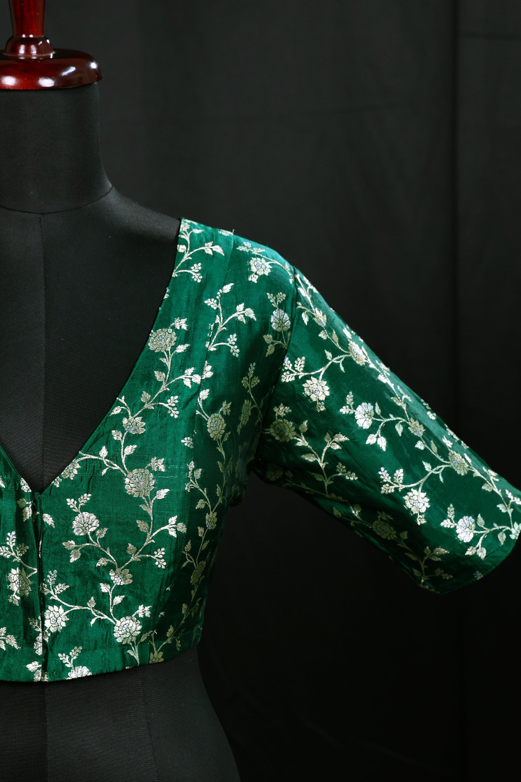 Jaal Katan Silk Blouse