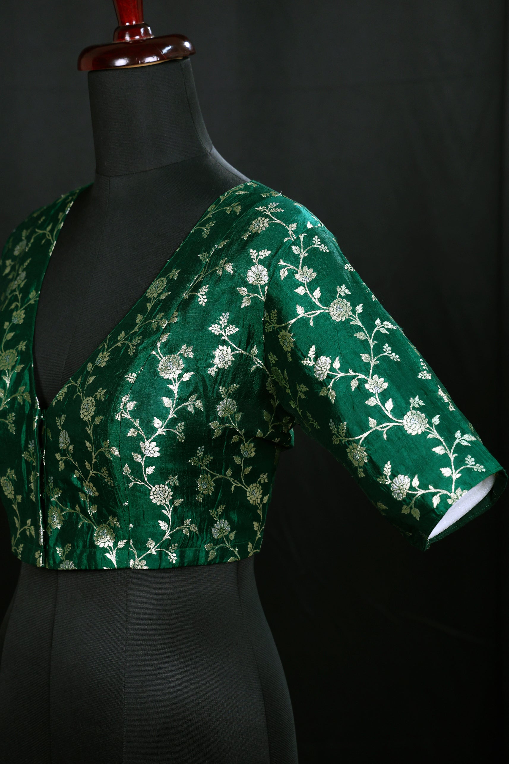 Jaal Katan Silk Blouse