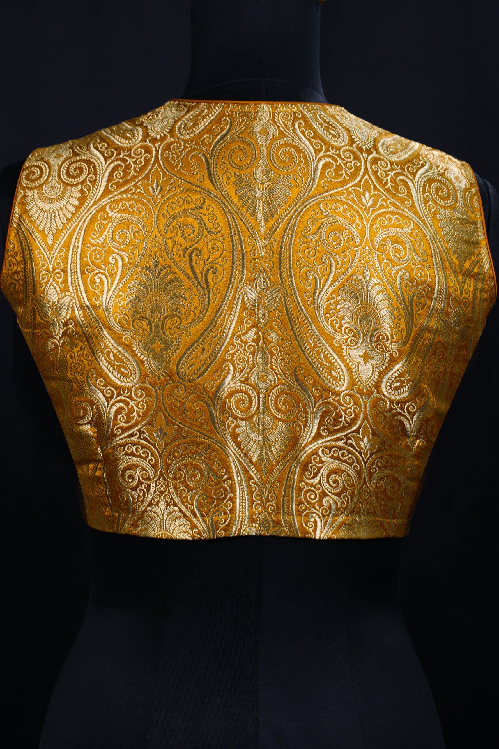 Katan Silk Brocade Blouse