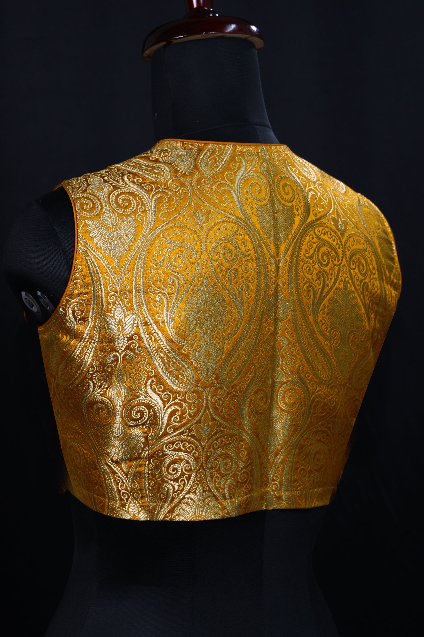 Katan Silk Brocade Blouse