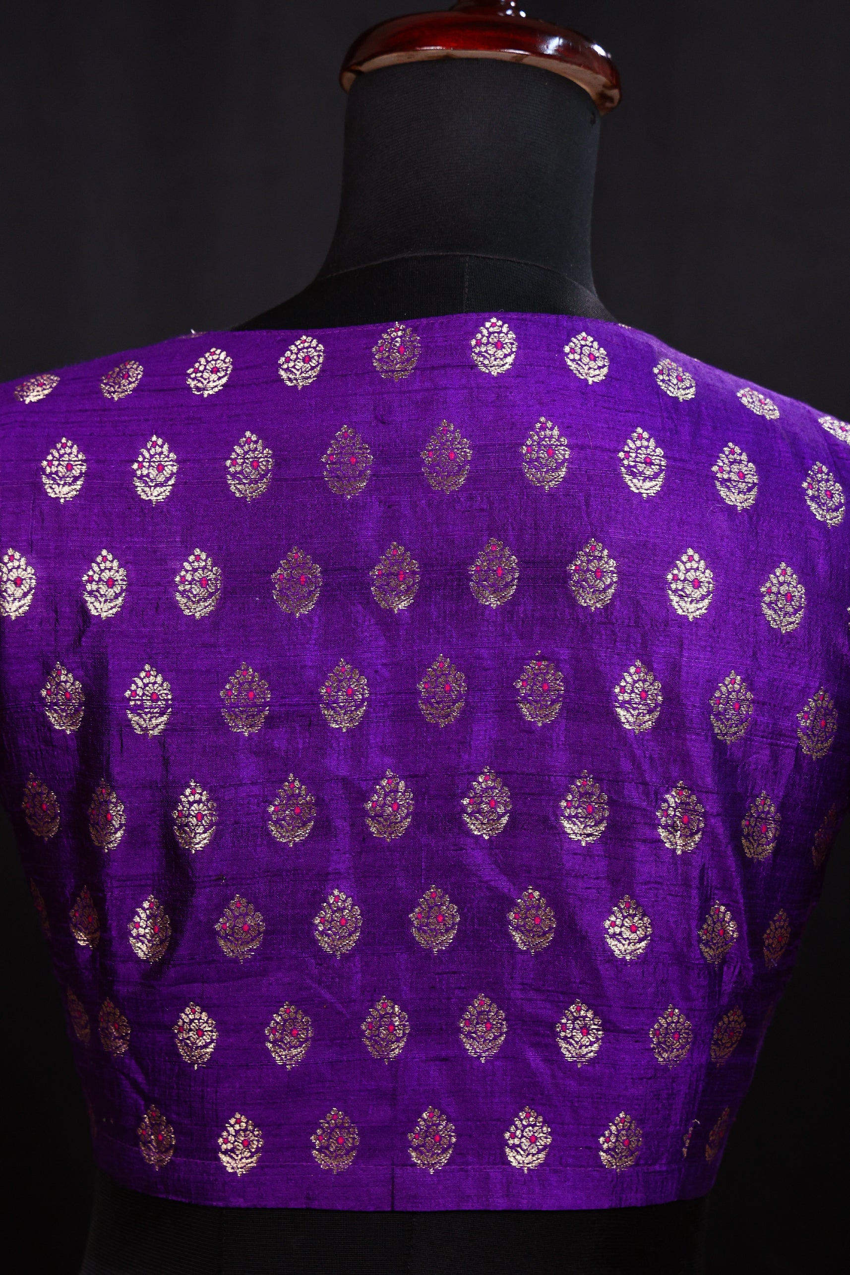 Raw Silk Blouse