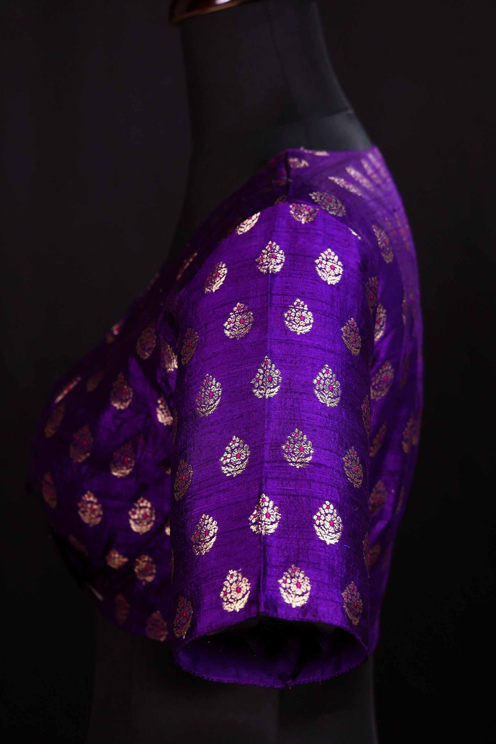 Raw Silk Blouse