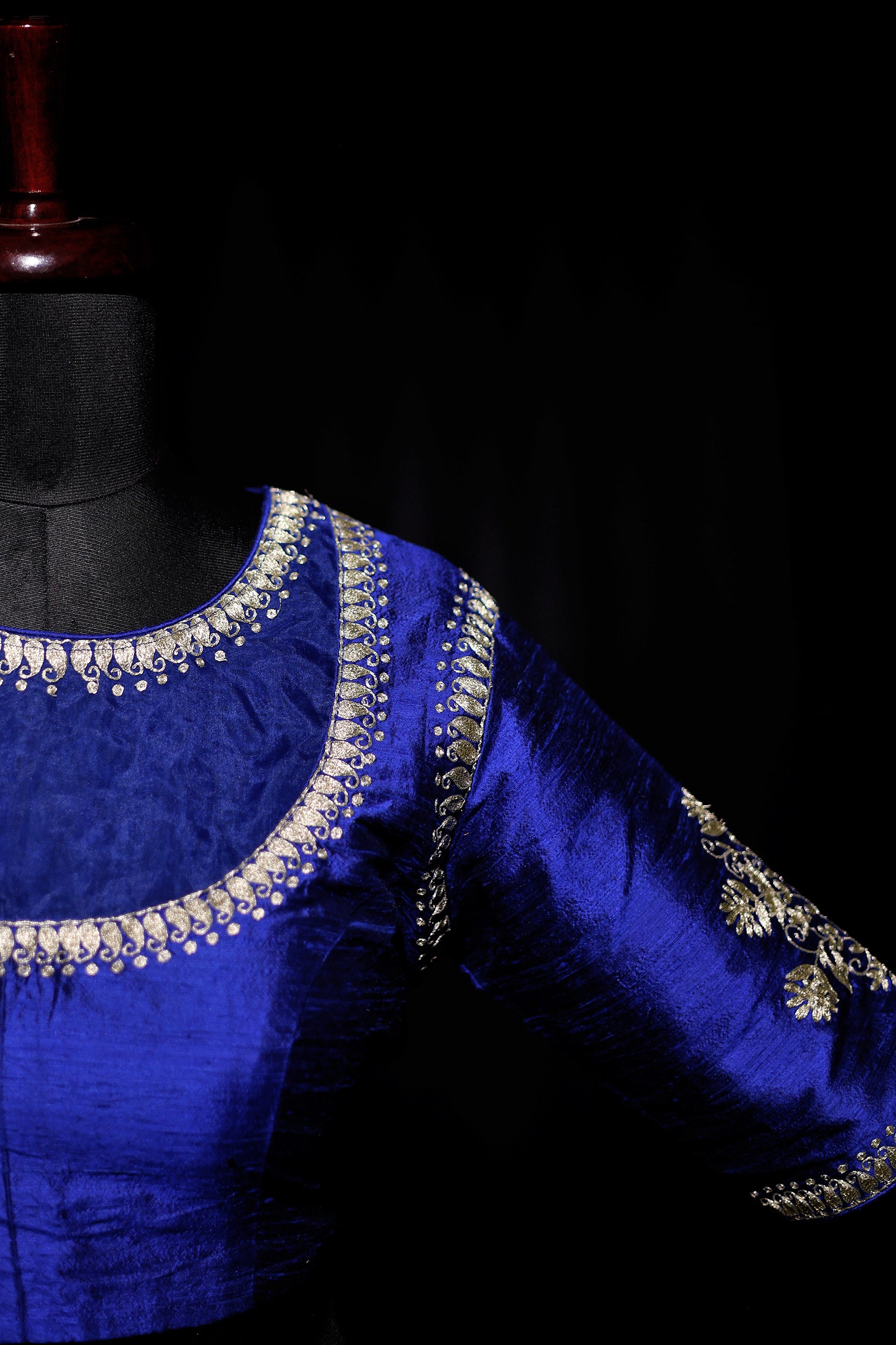 Raw Silk Pitazari Work