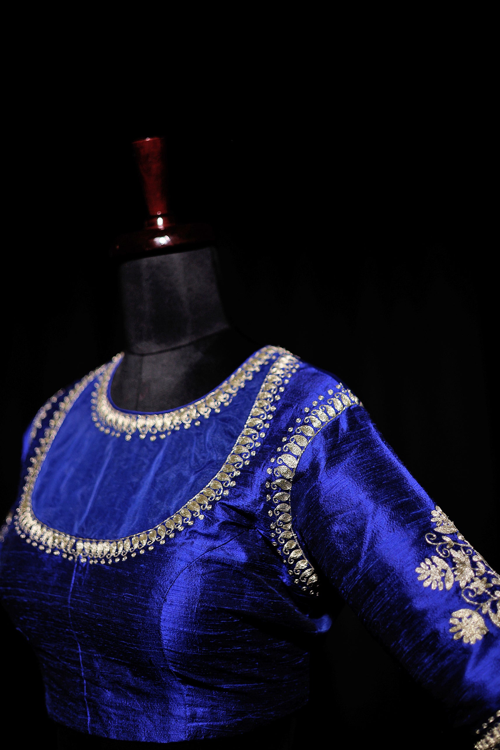 Raw Silk Pitazari Work