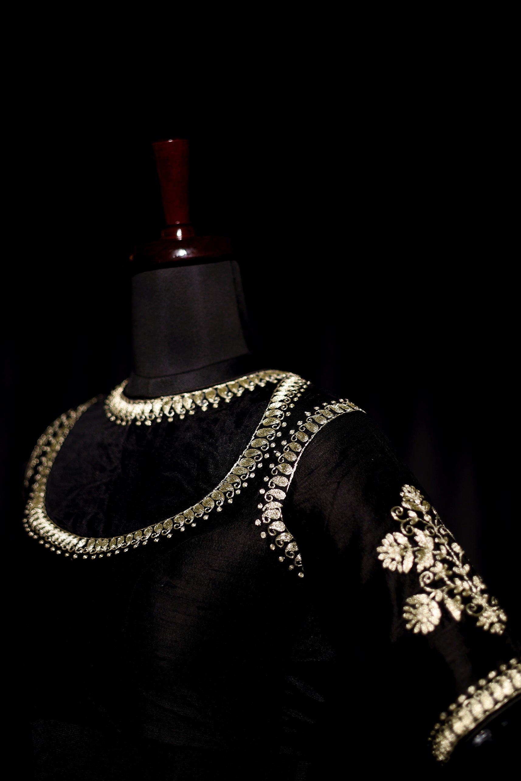 Raw Silk Pitazari Work