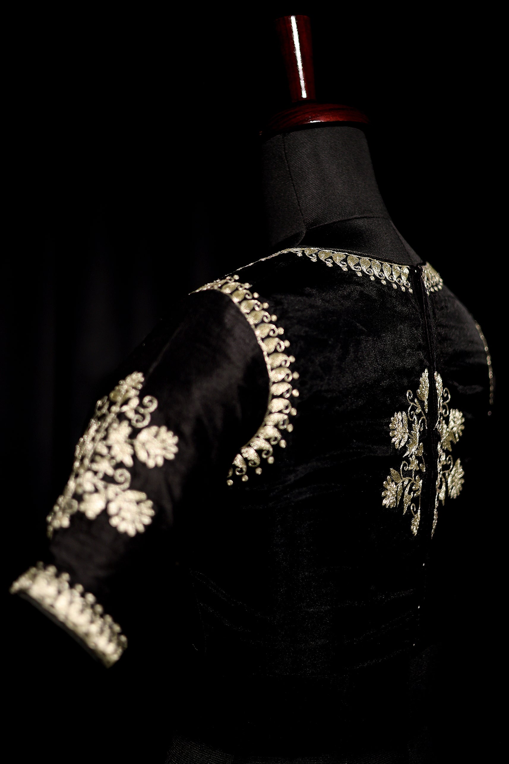 Raw Silk Pitazari Work