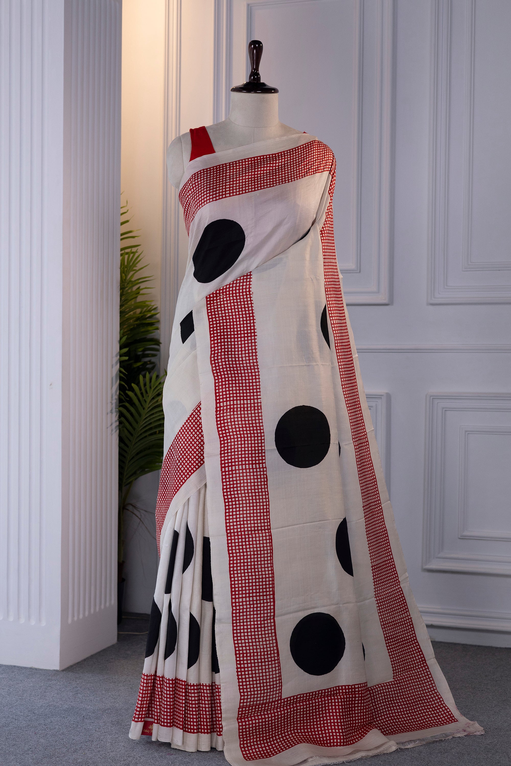 Katan Silk Block Print