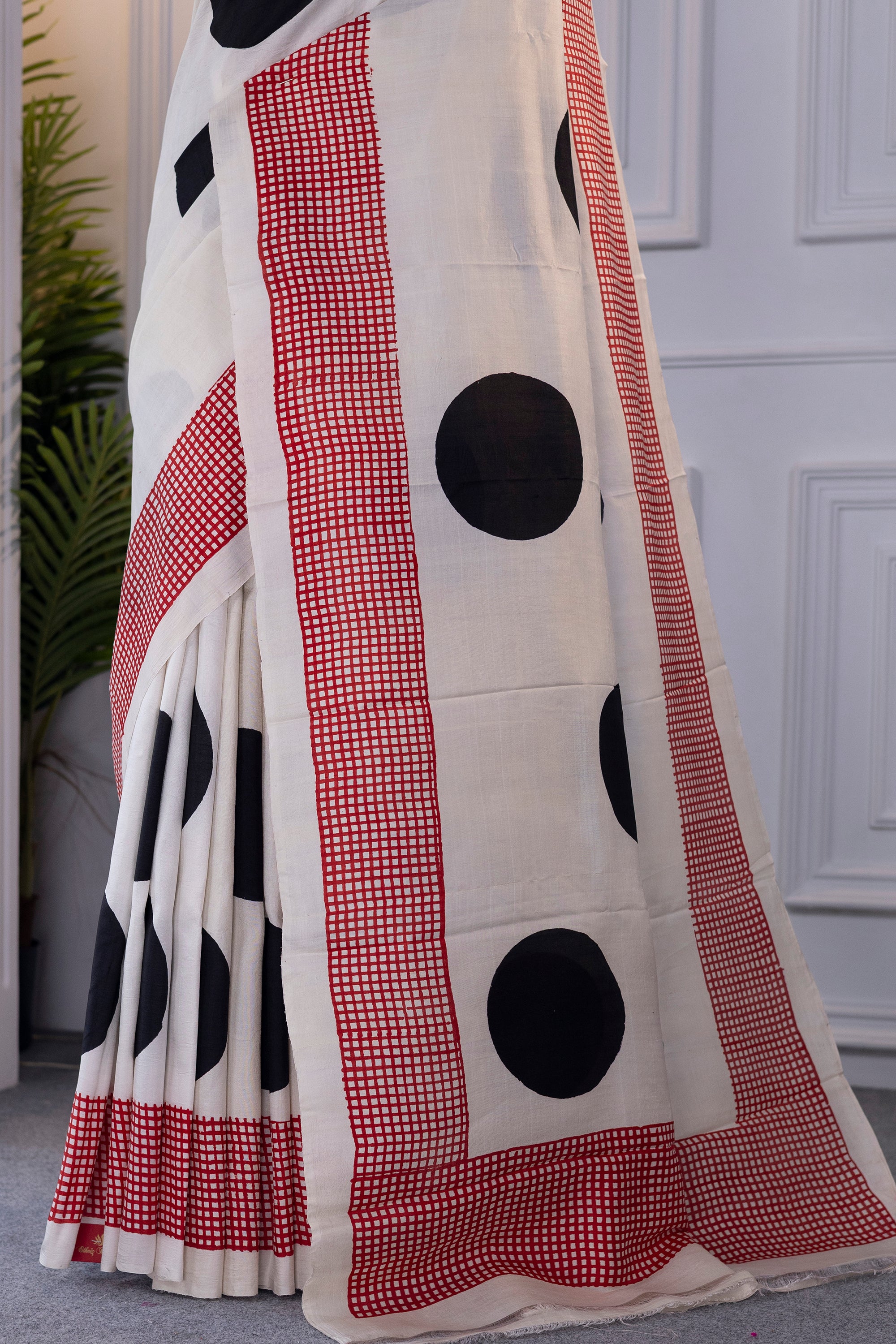 Katan Silk Block Print