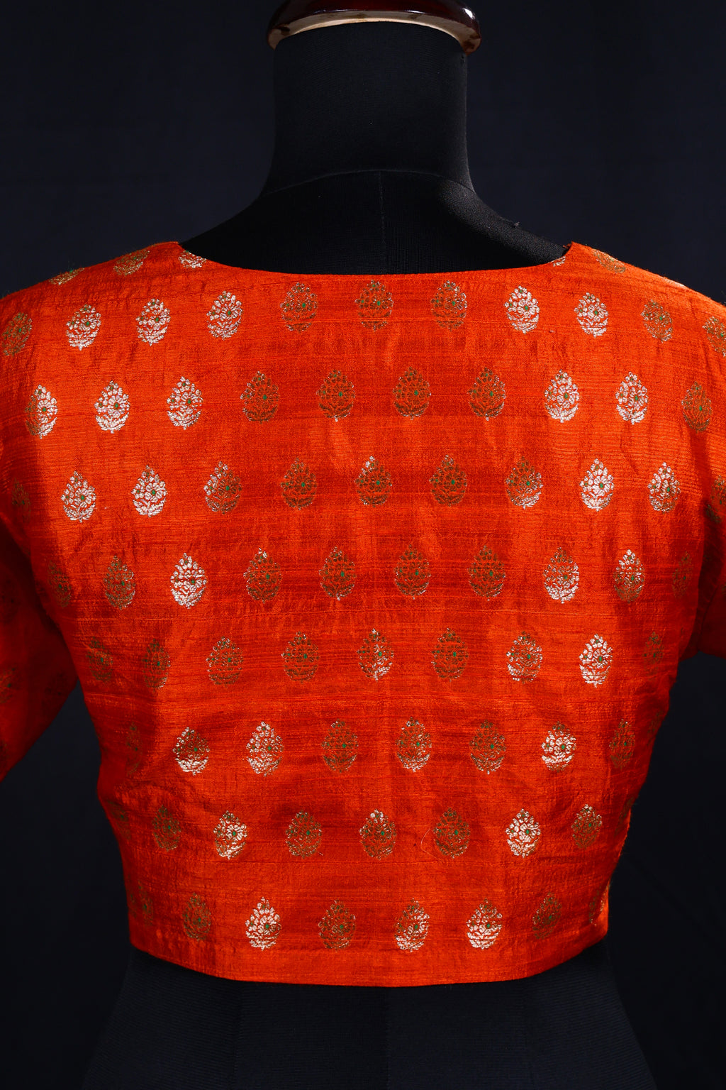 Raw Silk Blouse