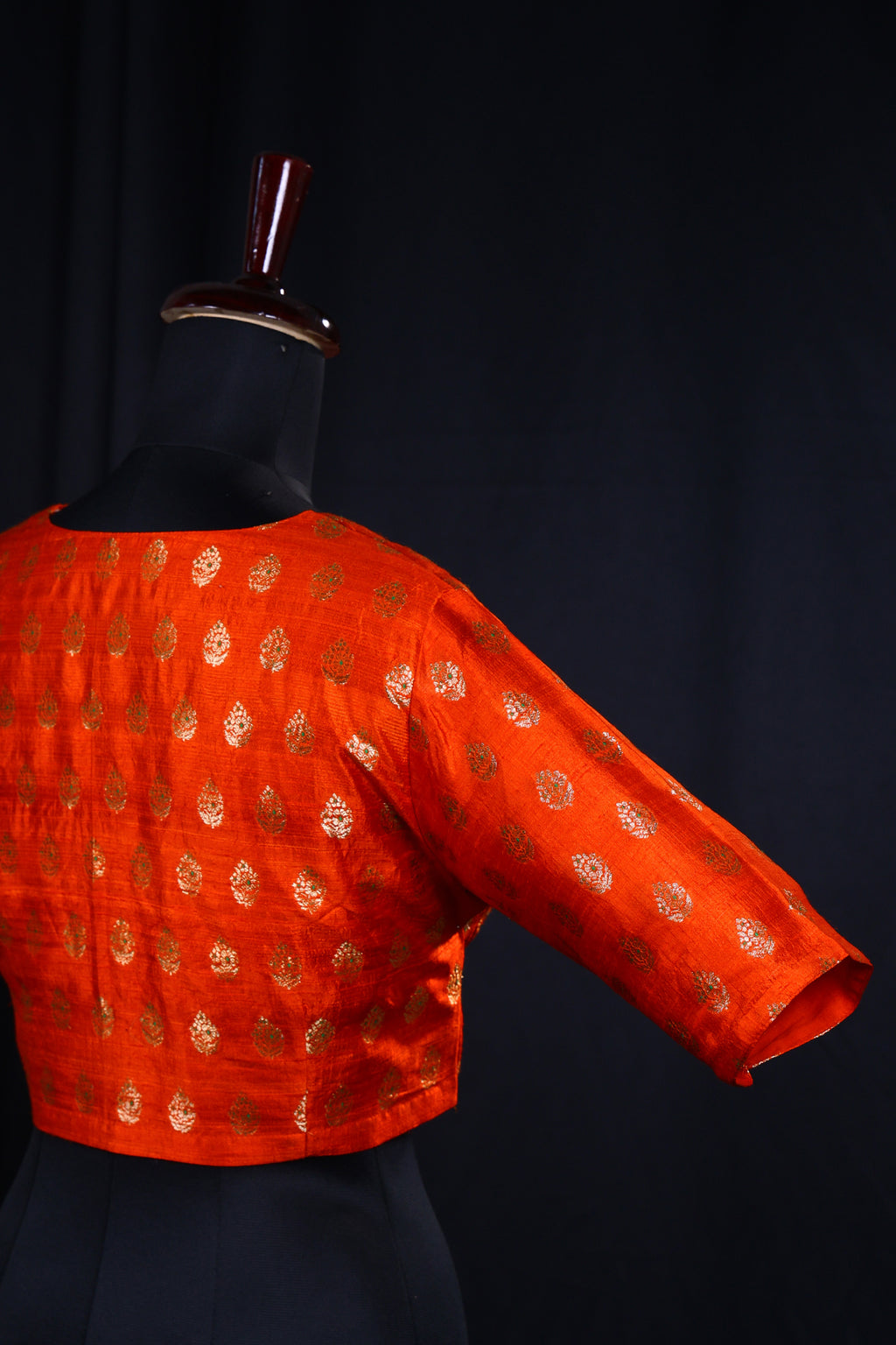 Raw Silk Blouse