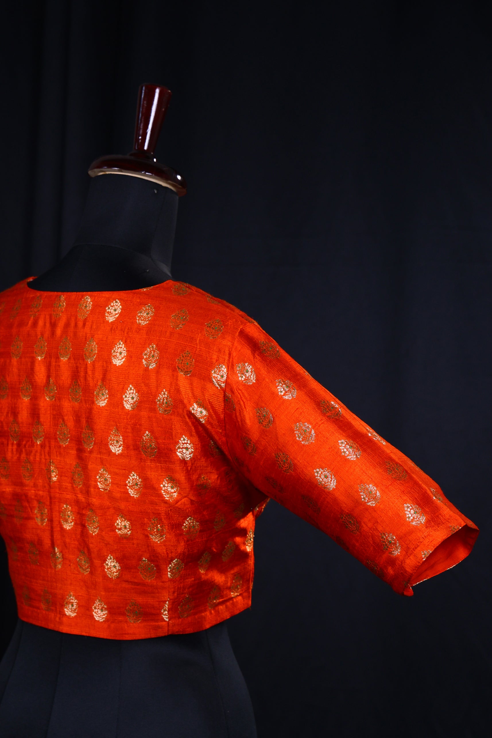 Raw Silk Blouse